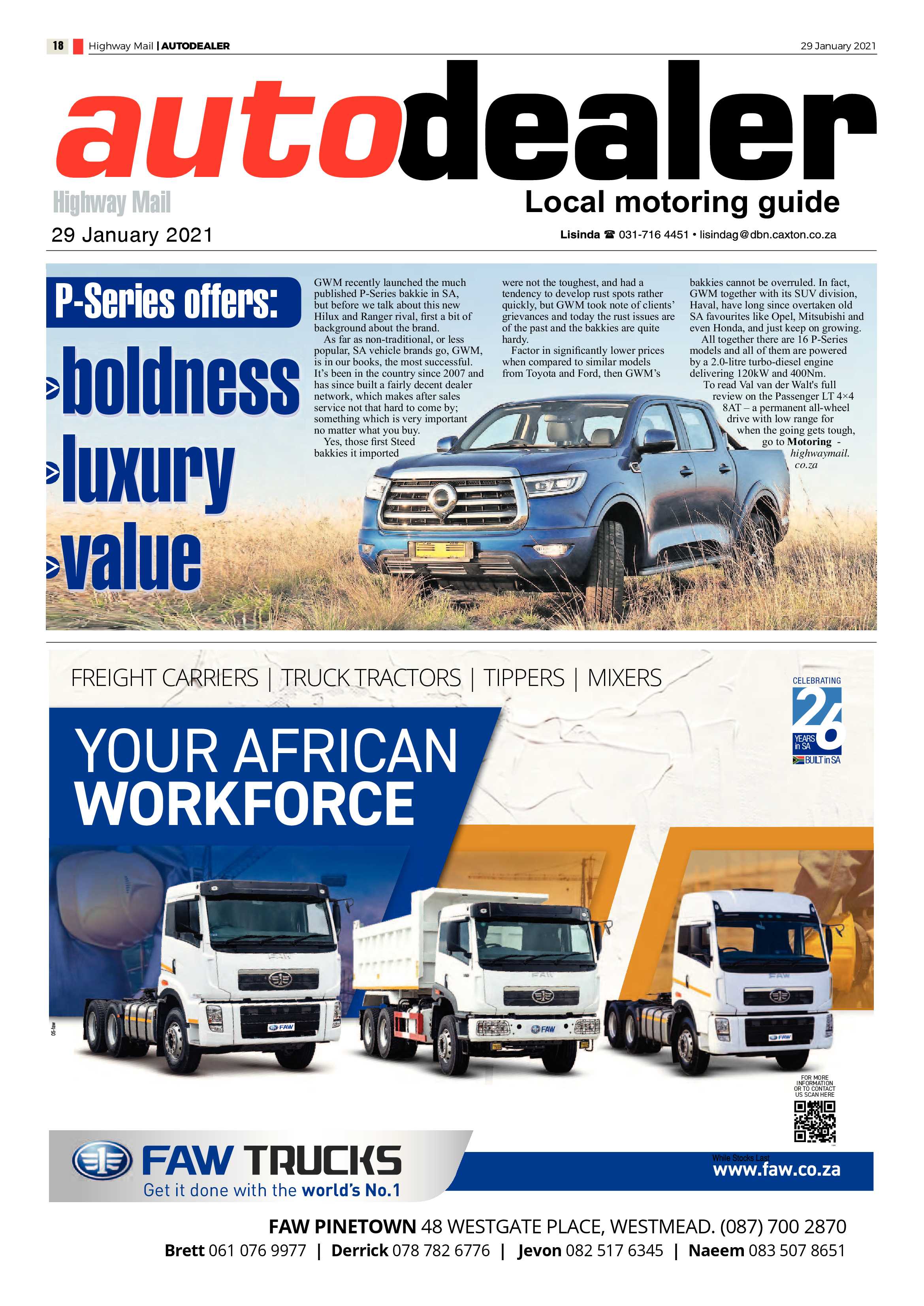 Highway Mail 29 January 2021 page 18
