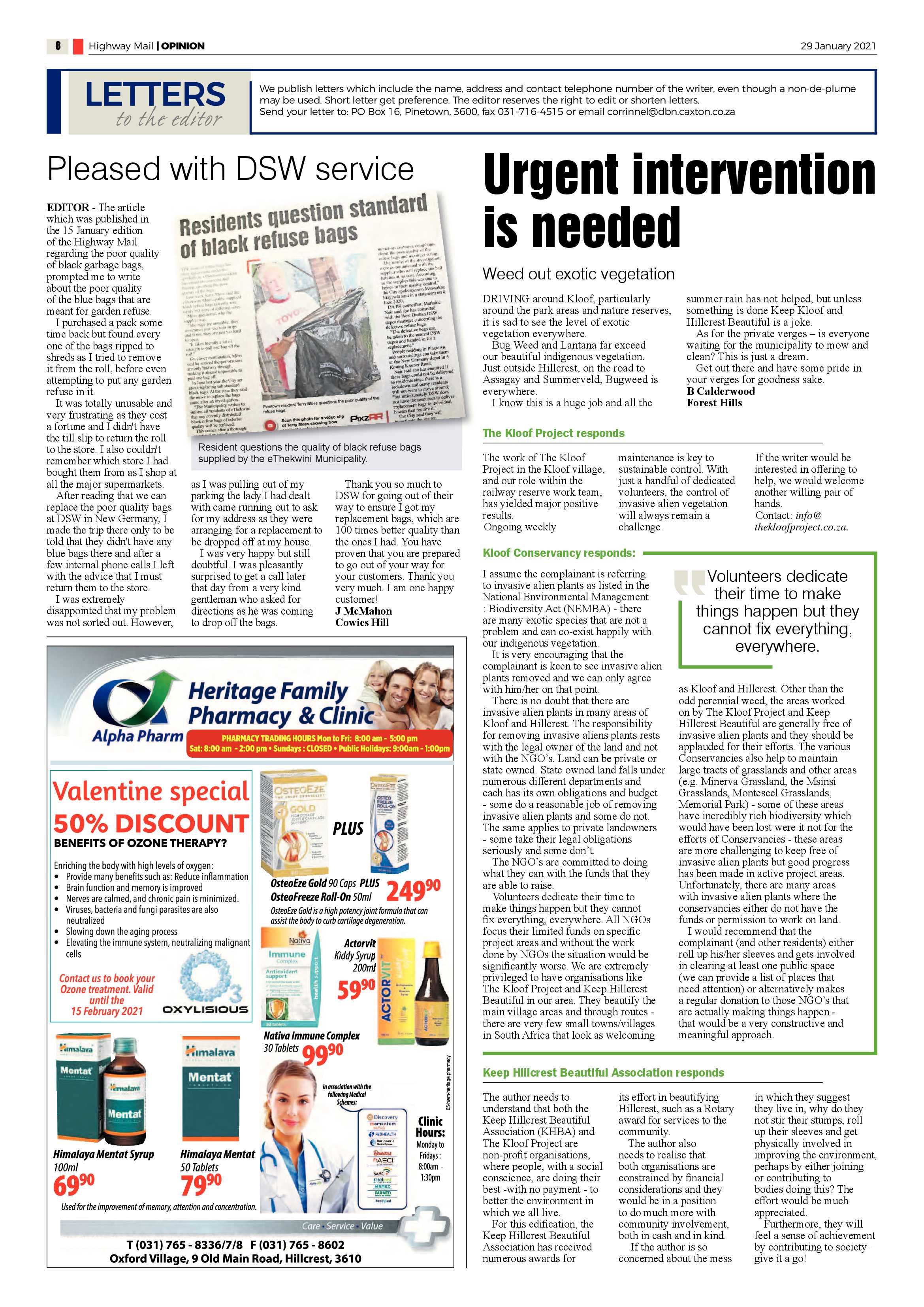 Highway Mail 29 January 2021 page 8
