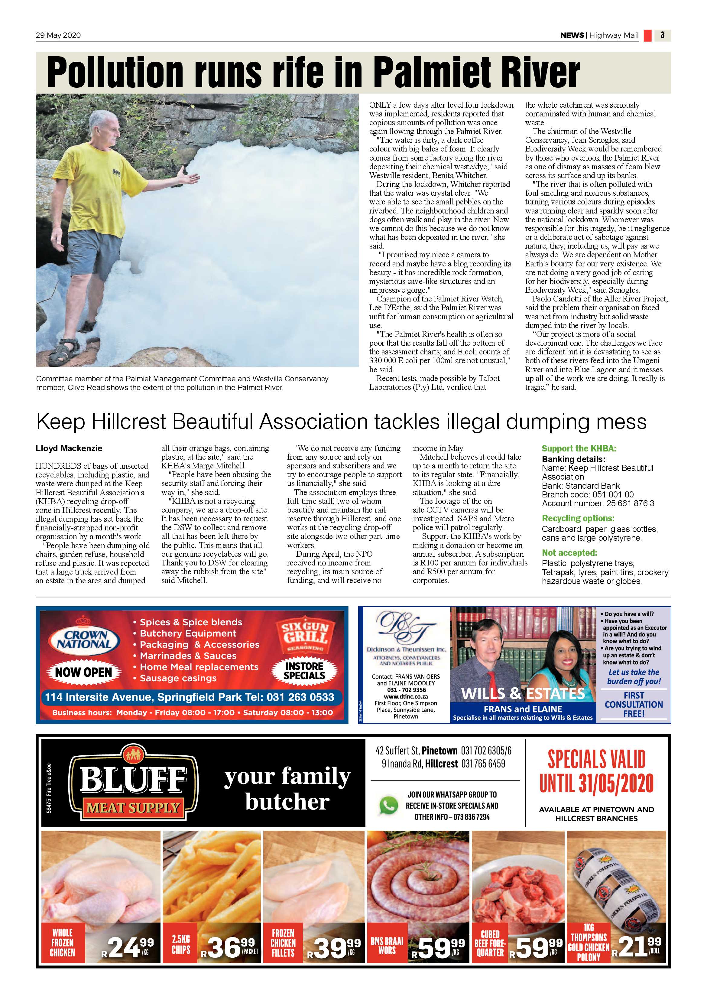 Highway Mail 29 May 2020 page 3