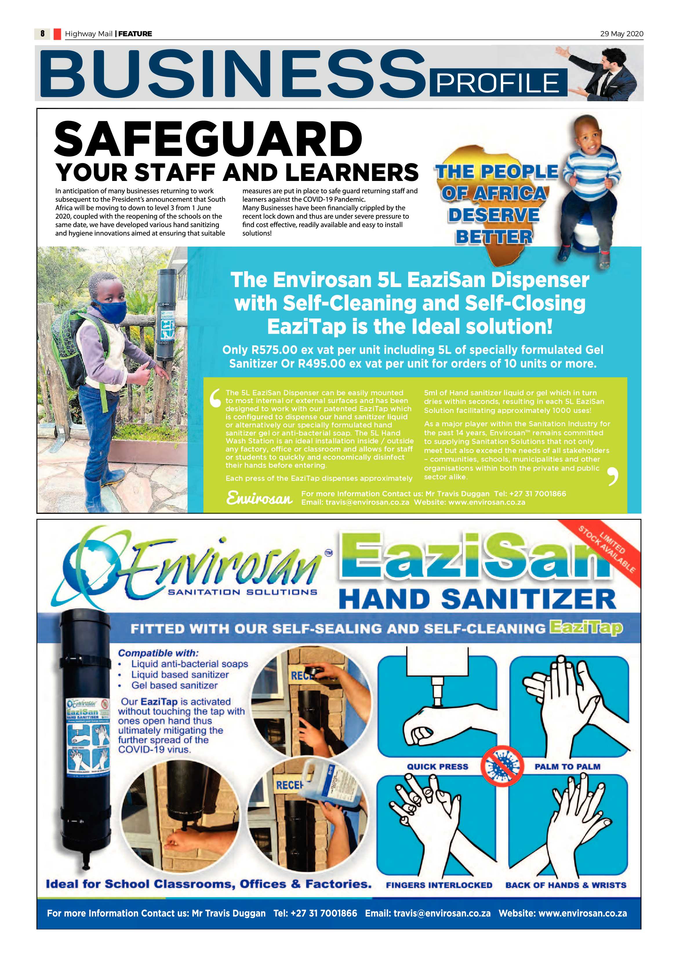 Highway Mail 29 May 2020 page 8