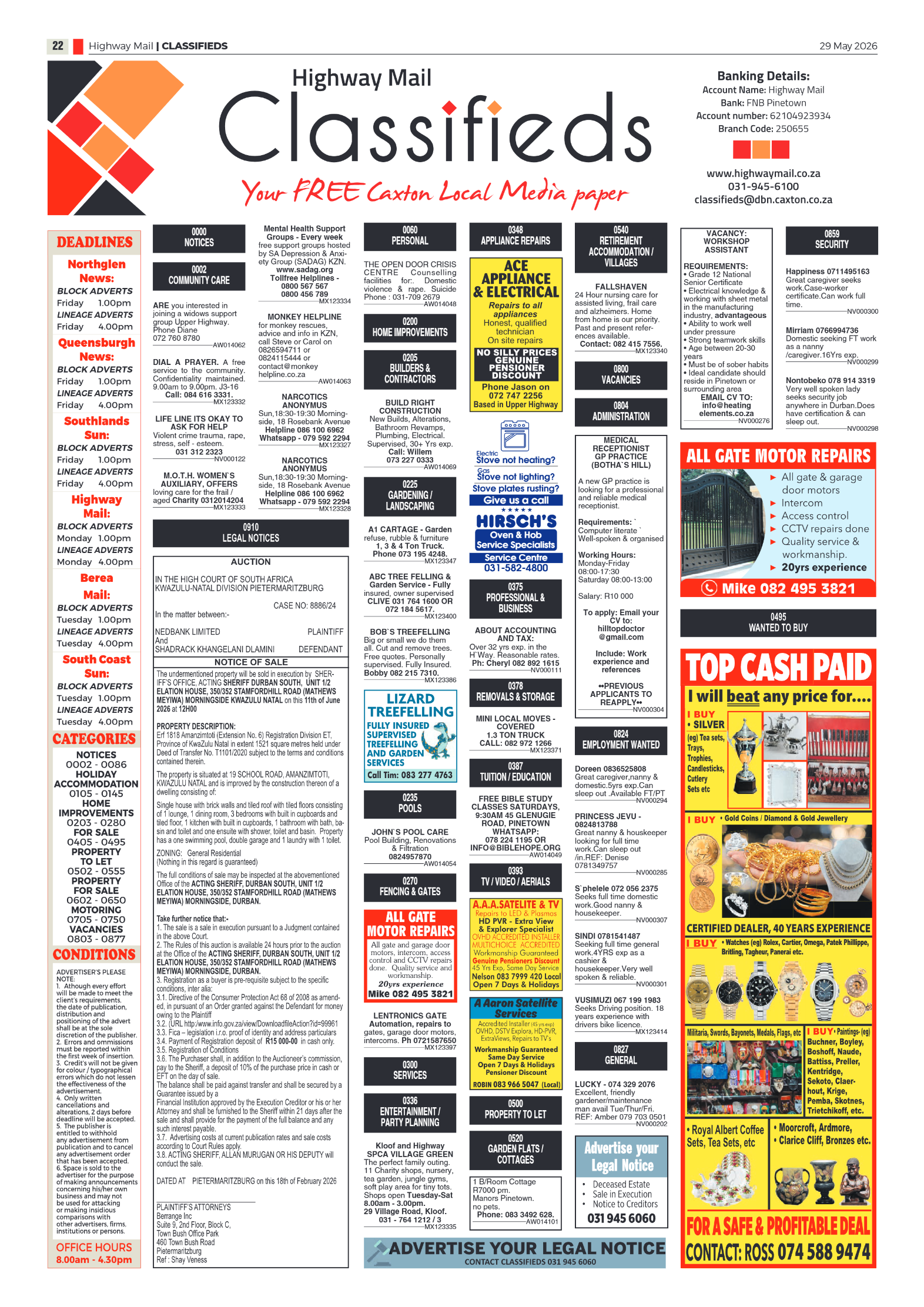 Highway Mail 29 May 2026 page 21