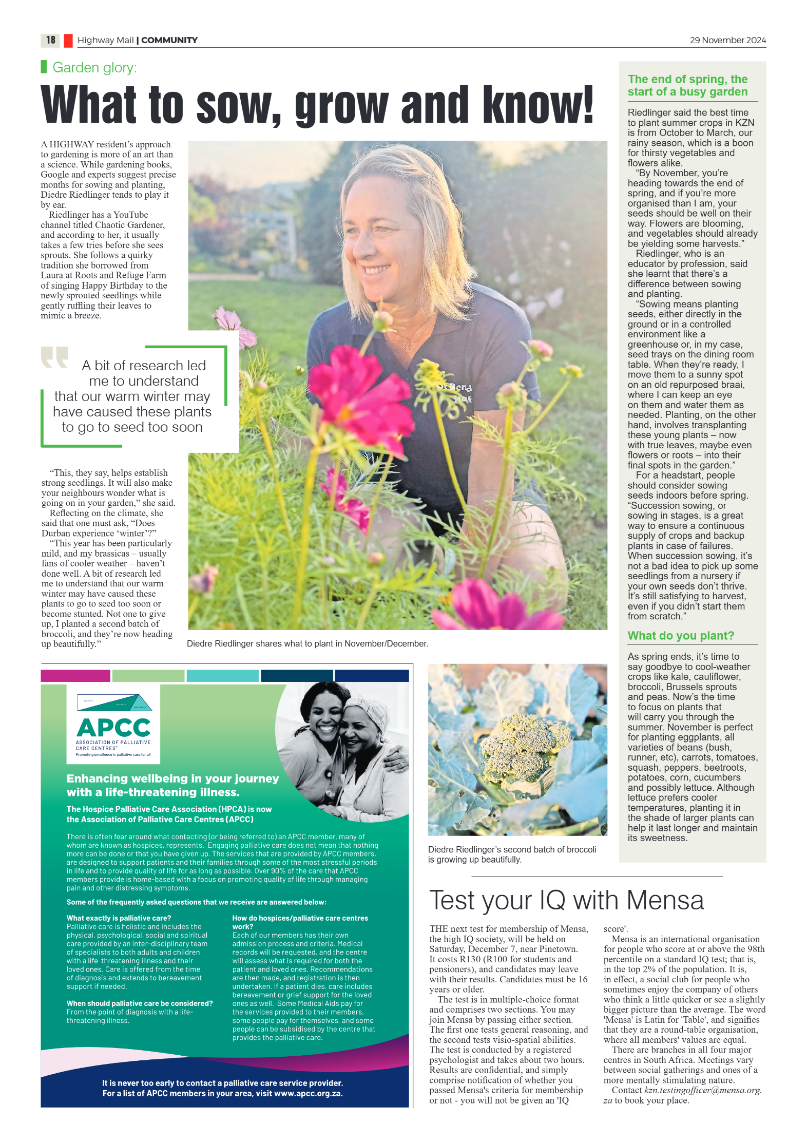 Highway Mail 29 November 2024 page 18
