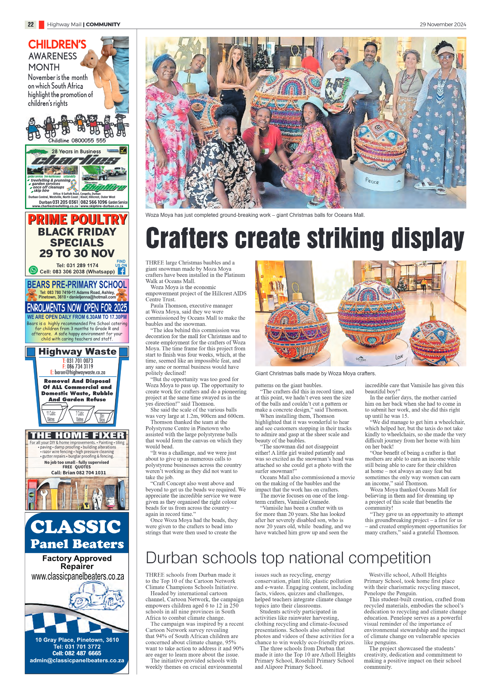 Highway Mail 29 November 2024 page 22