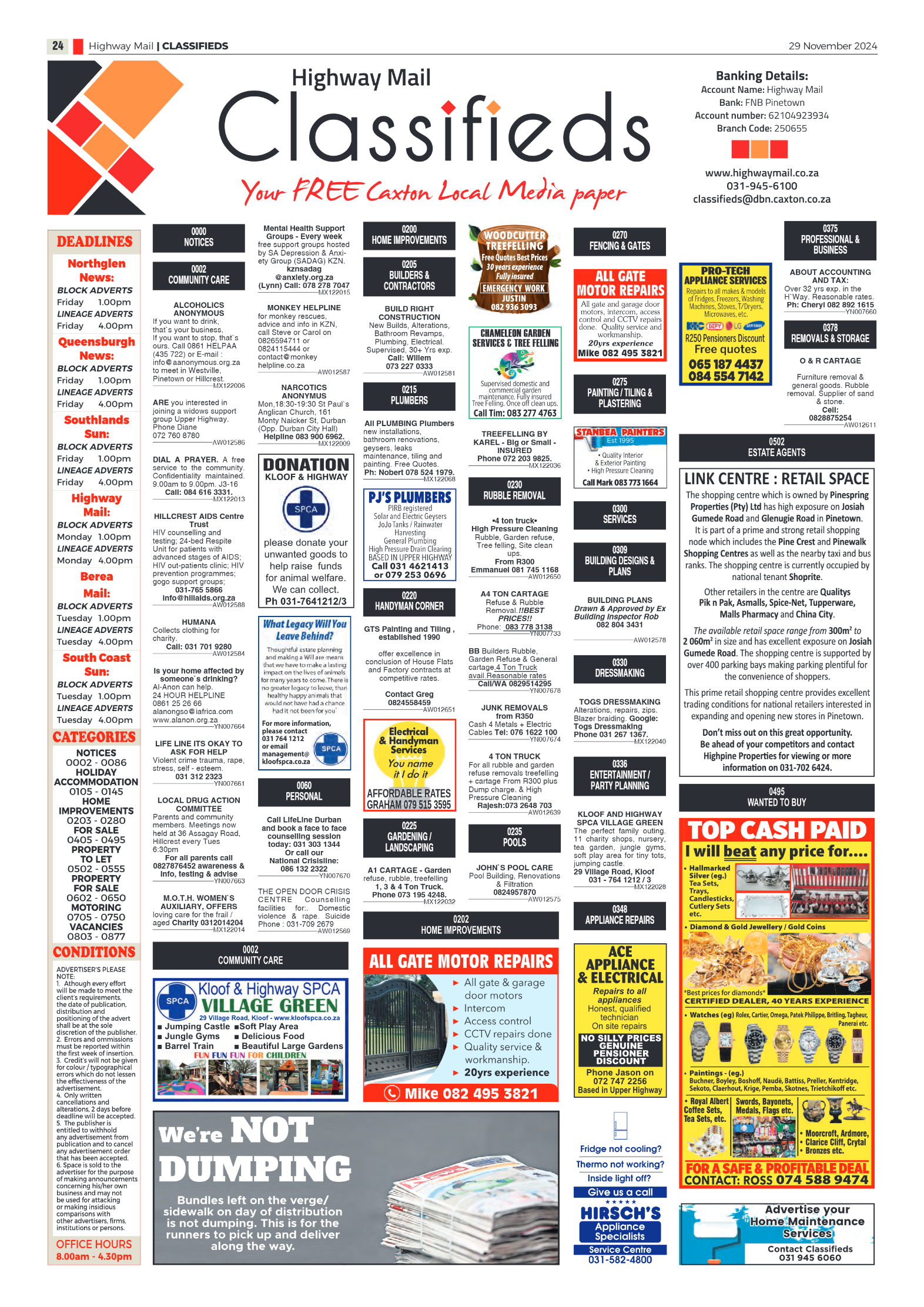 Highway Mail 29 November 2024 page 24