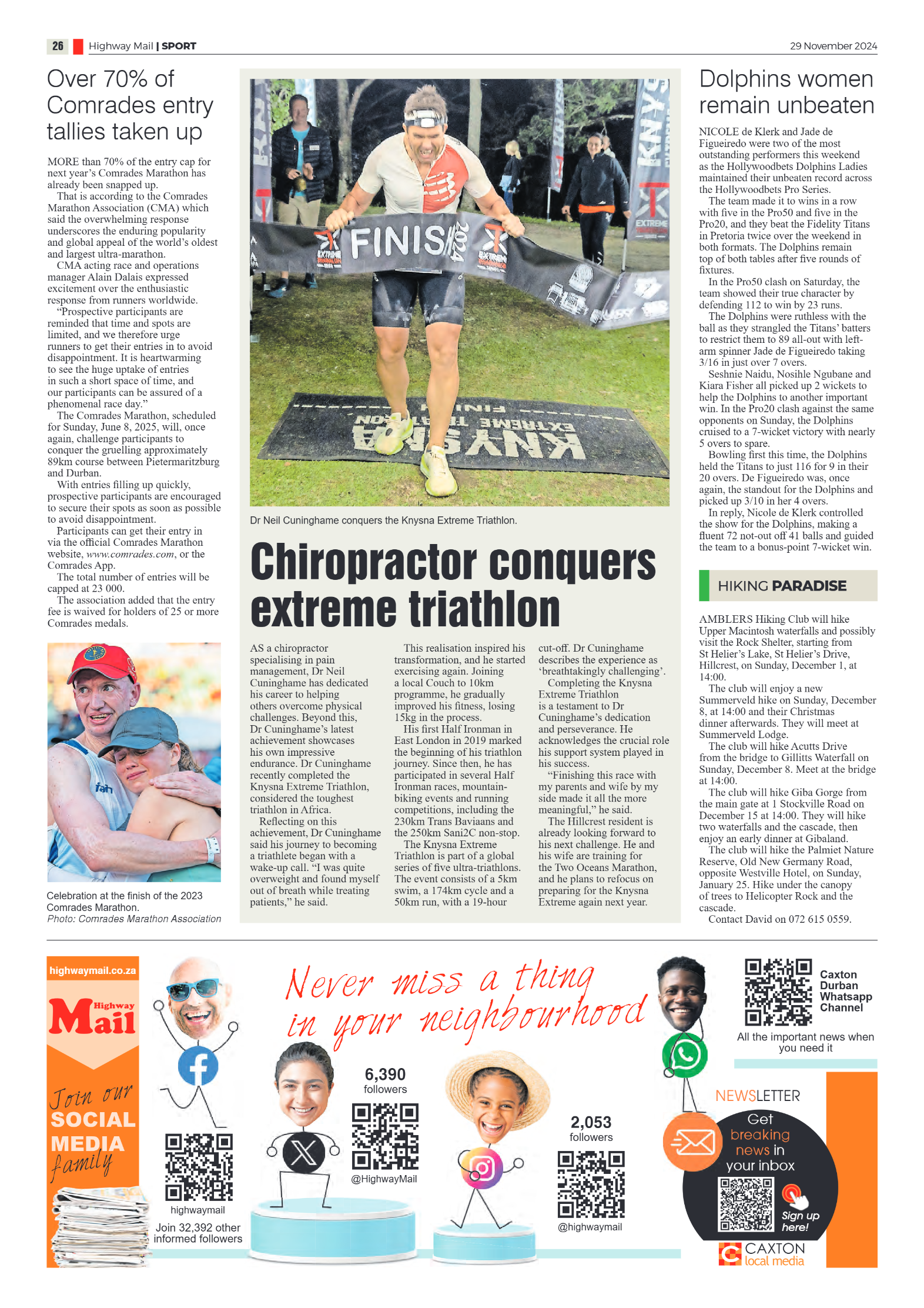 Highway Mail 29 November 2024 page 26