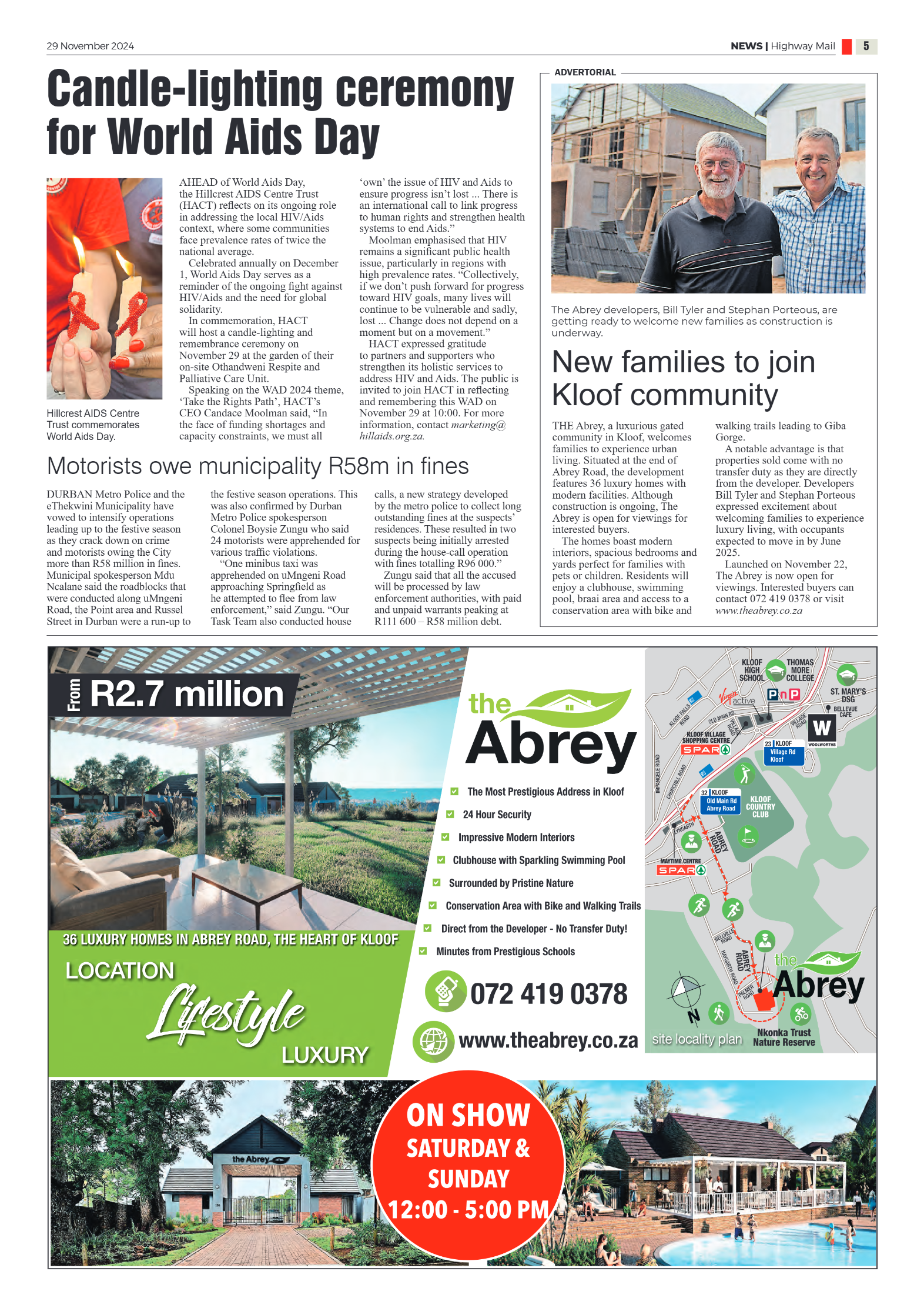 Highway Mail 29 November 2024 page 5