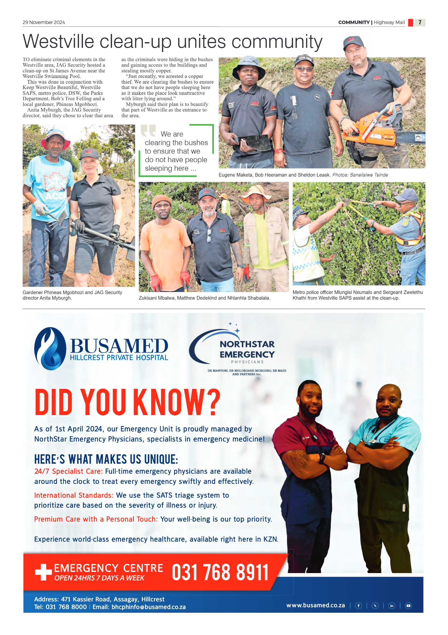 Highway Mail 29 November 2024 page 7