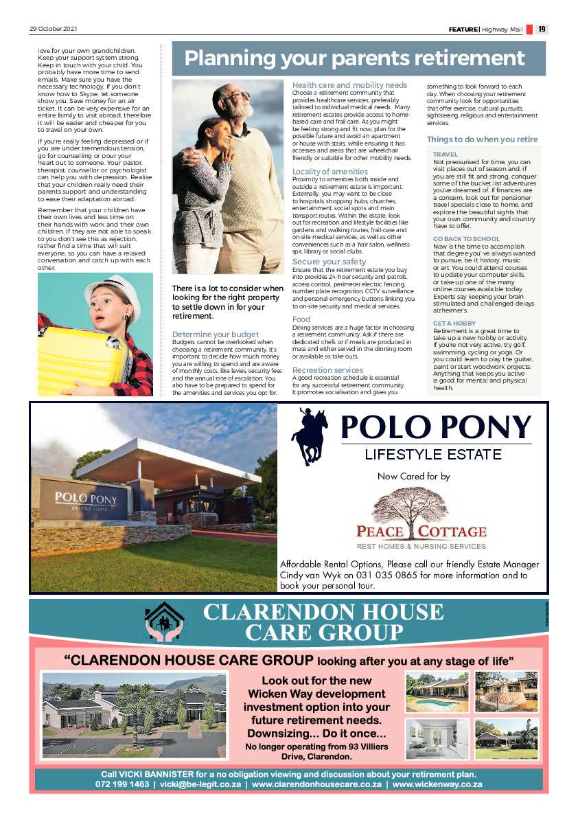 Highway Mail 29 October 2021 page 19
