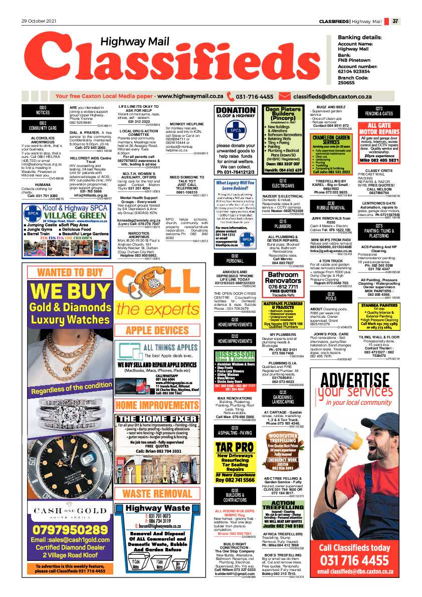 Highway Mail 29 October 2021 page 37