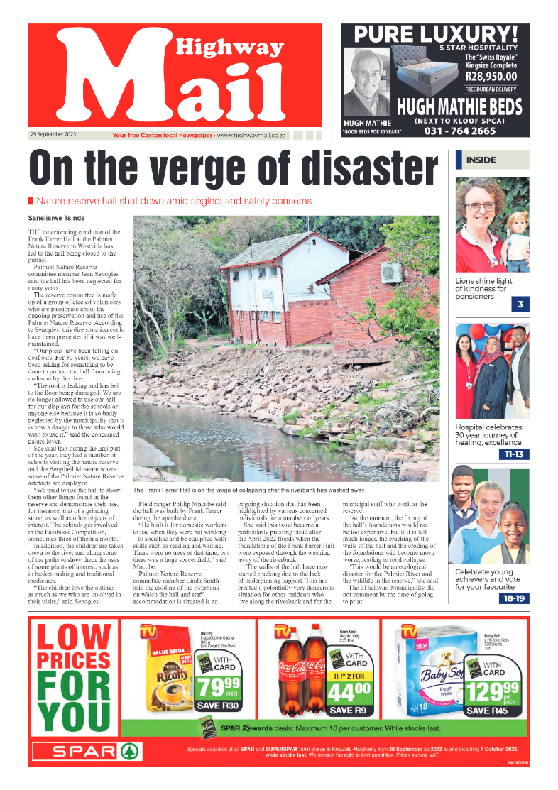 Highway Mail 29 September 2023 page 1