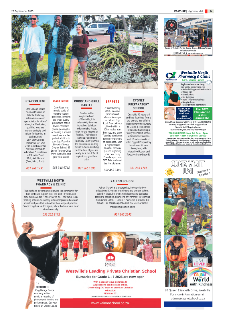 Highway Mail 29 September 2023 page 15