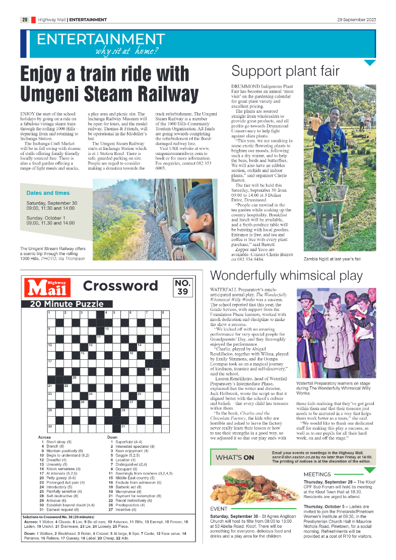Highway Mail 29 September 2023 page 18