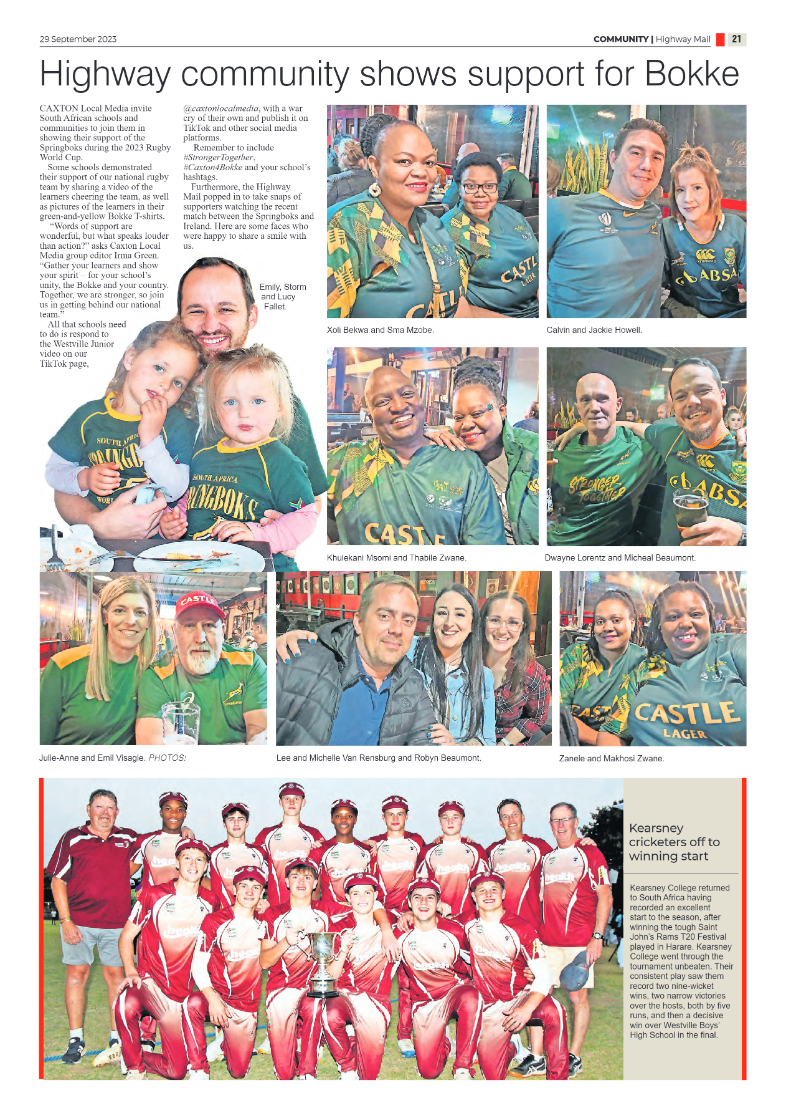 Highway Mail 29 September 2023 page 19
