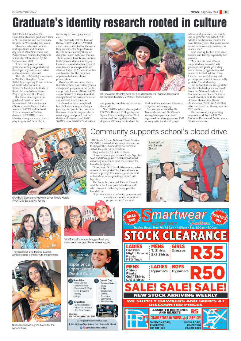 Highway Mail 29 September 2023 page 5