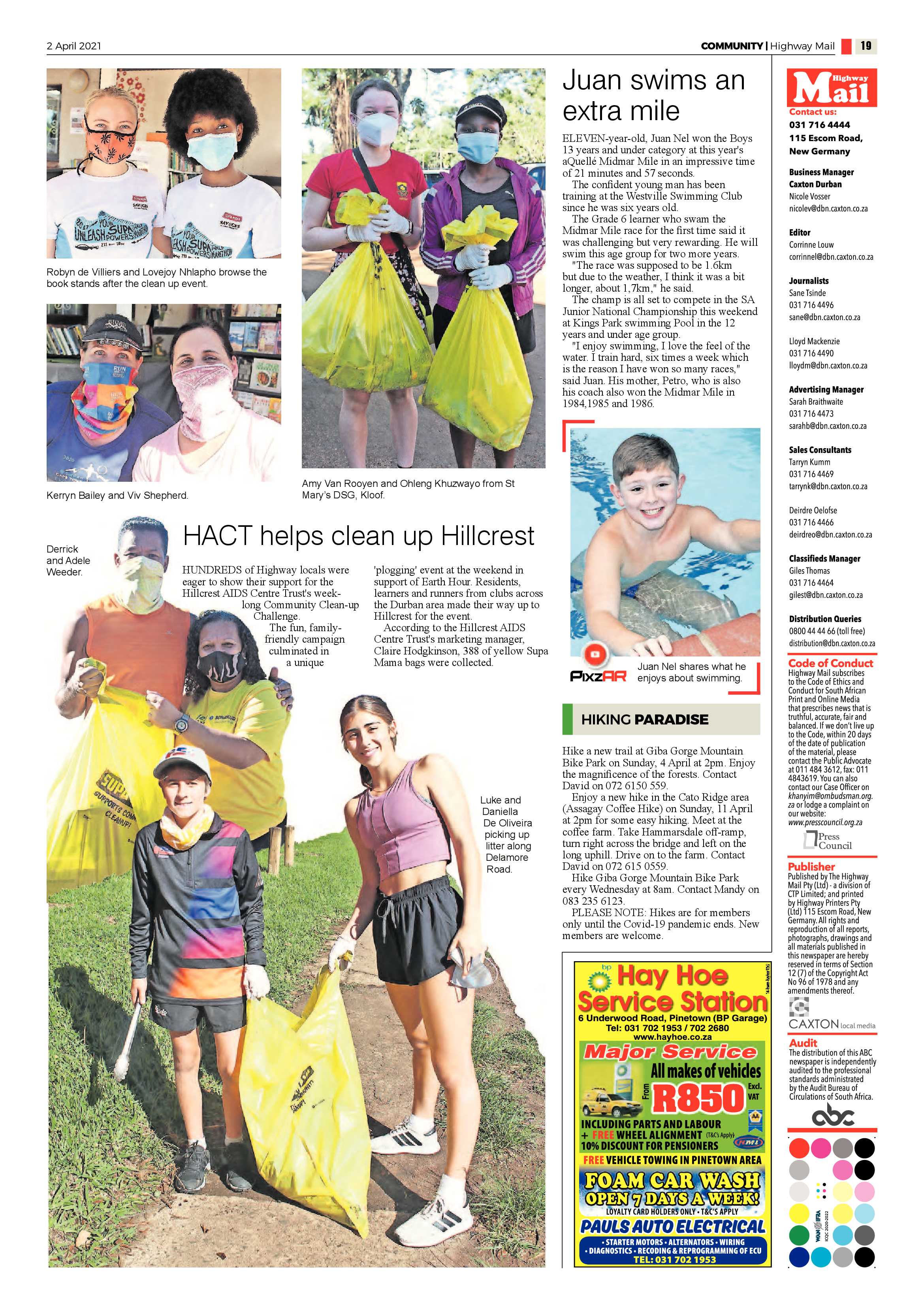 Highway Mail 2 April 2021 page 19