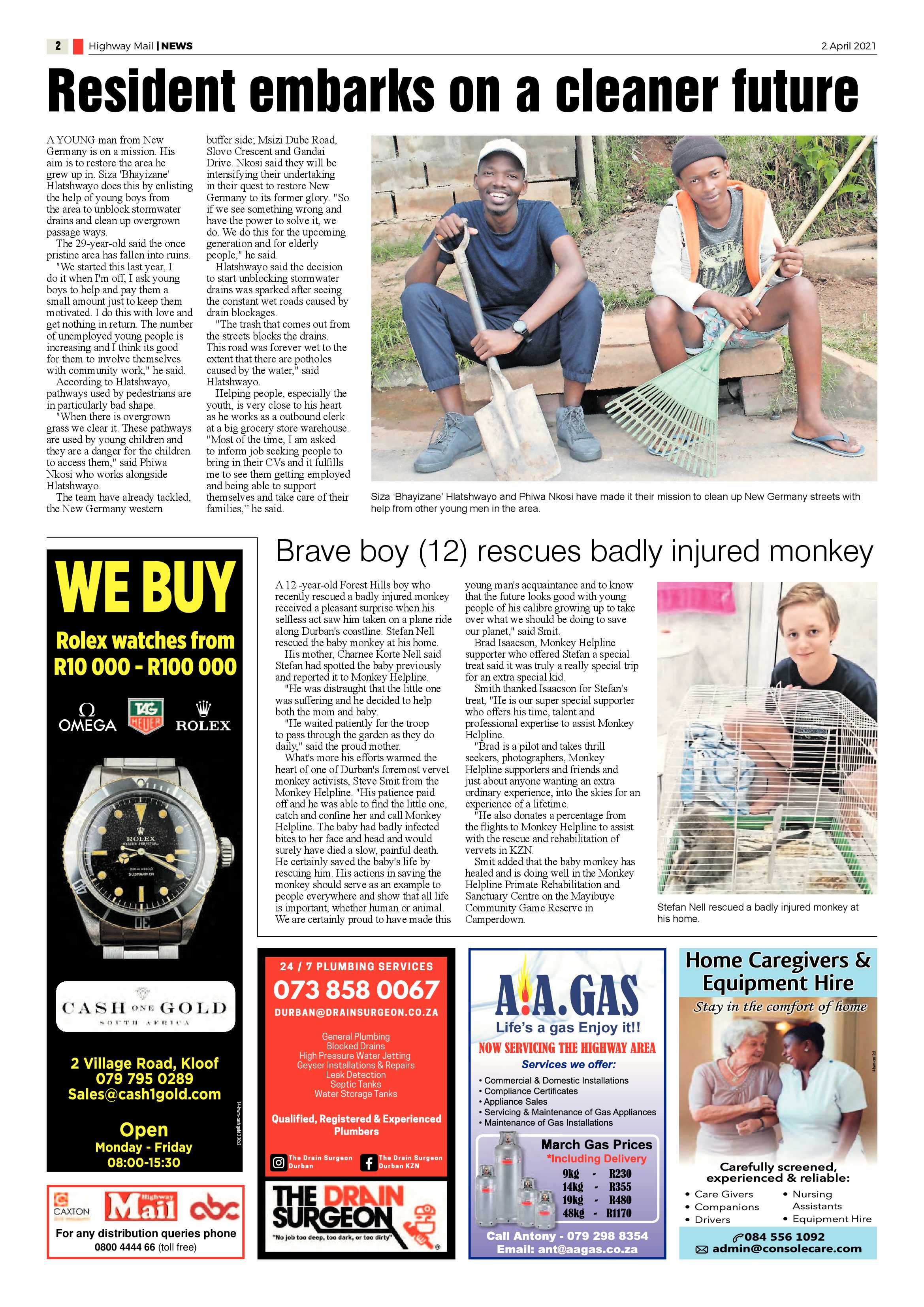 Highway Mail 2 April 2021 page 2