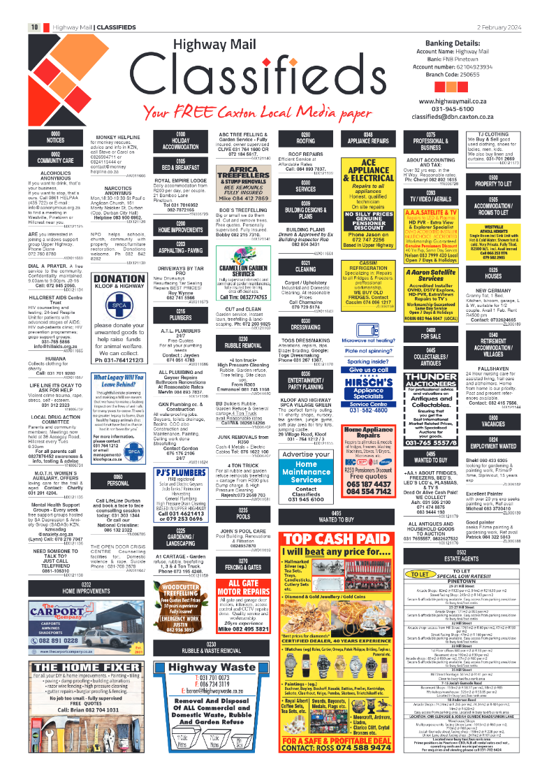 Highway Mail 2 February 2024 page 10