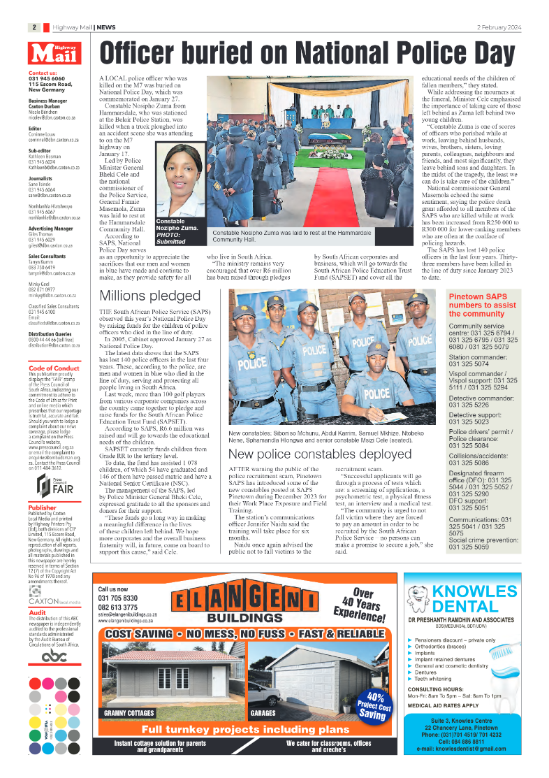 Highway Mail 2 February 2024 page 2