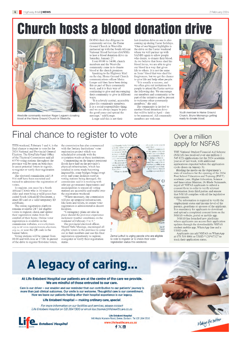 Highway Mail 2 February 2024 page 4