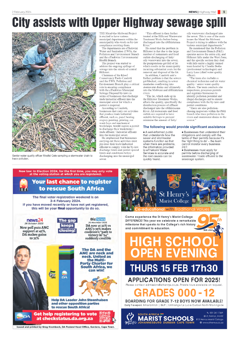 Highway Mail 2 February 2024 page 5