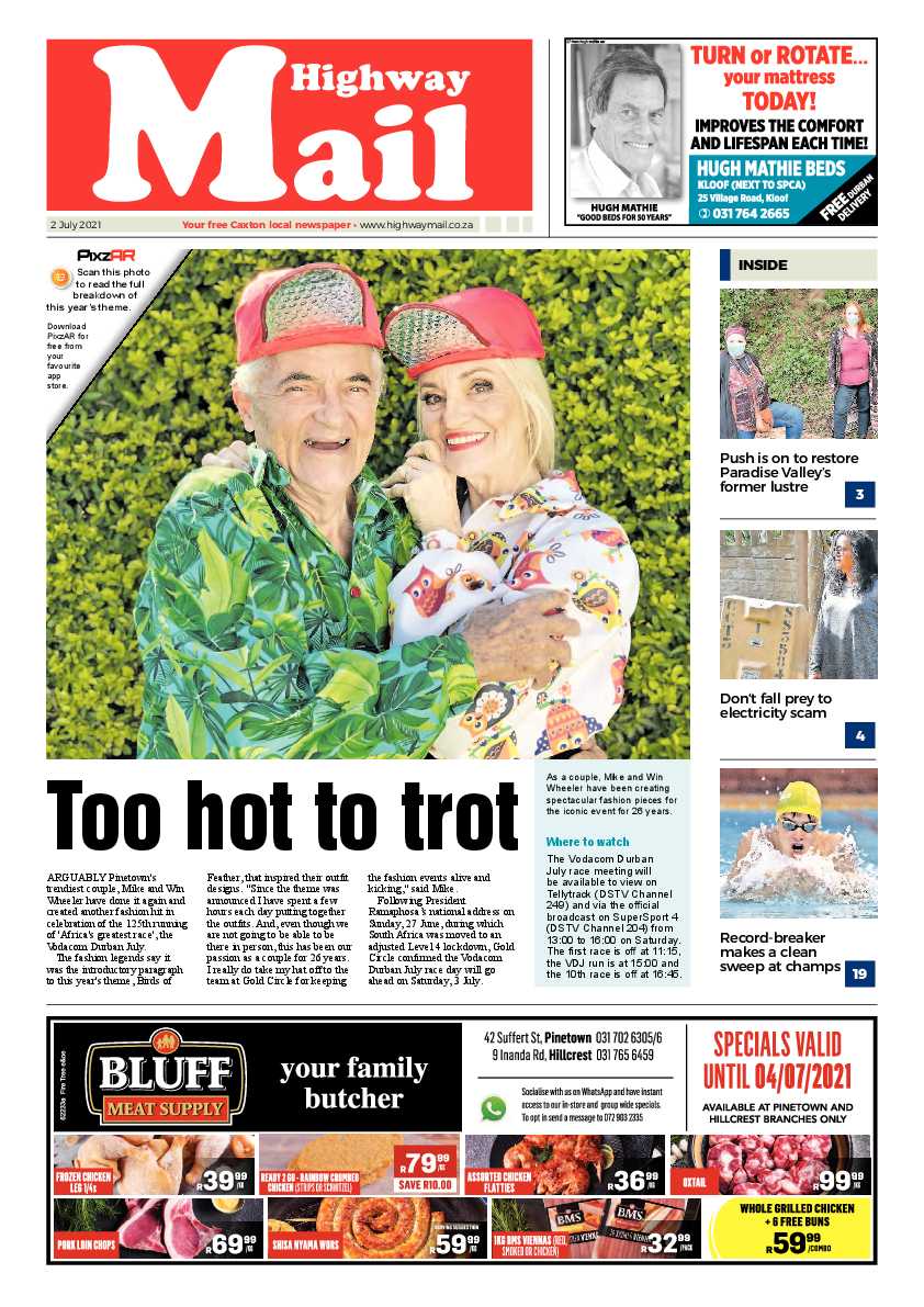 Highway Mail 2 July 2021 page 1