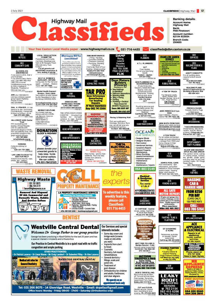 Highway Mail 2 July 2021 page 17