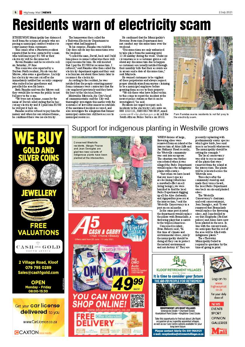 Highway Mail 2 July 2021 page 4