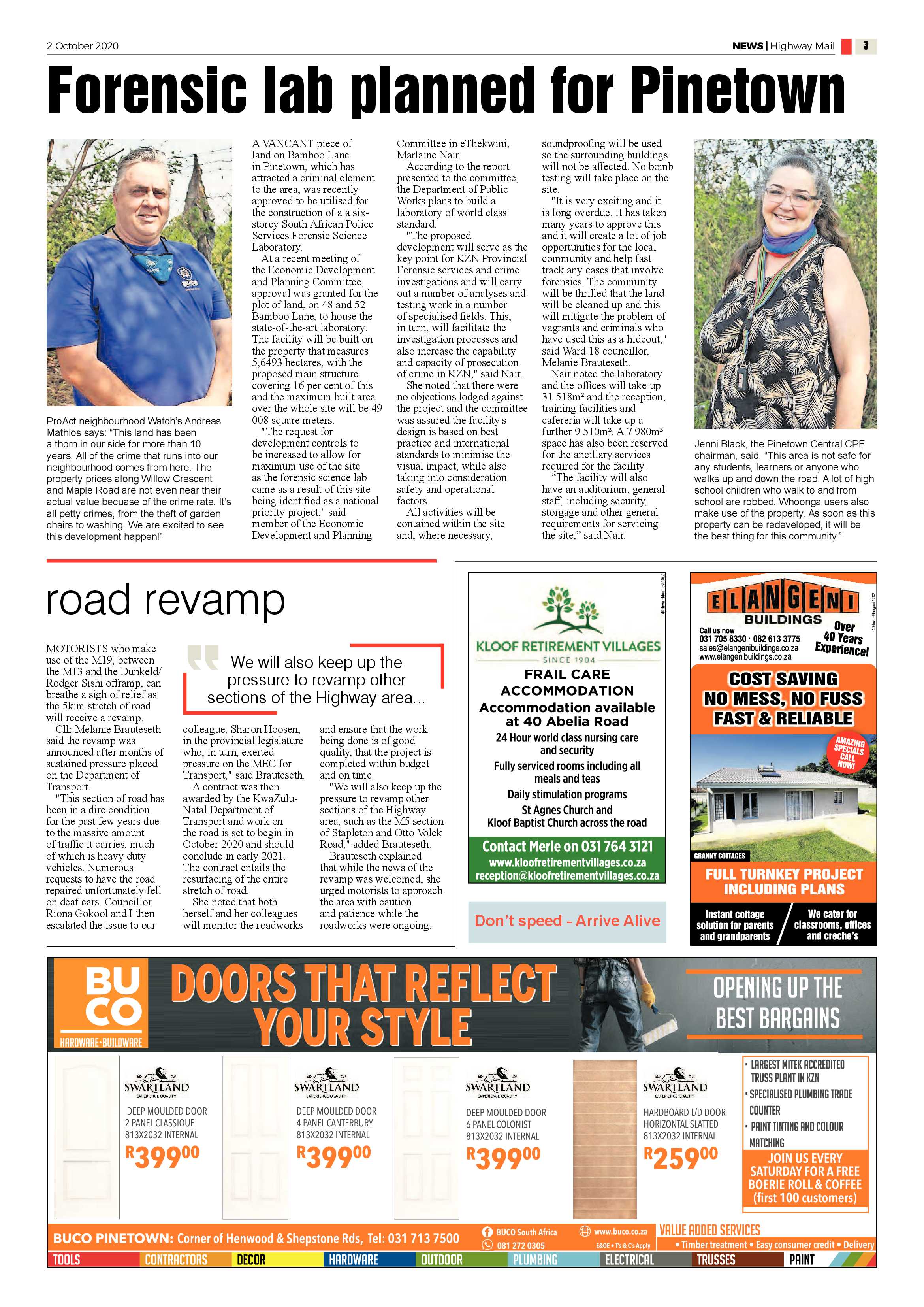 Highway Mail 2 October 2020 page 3