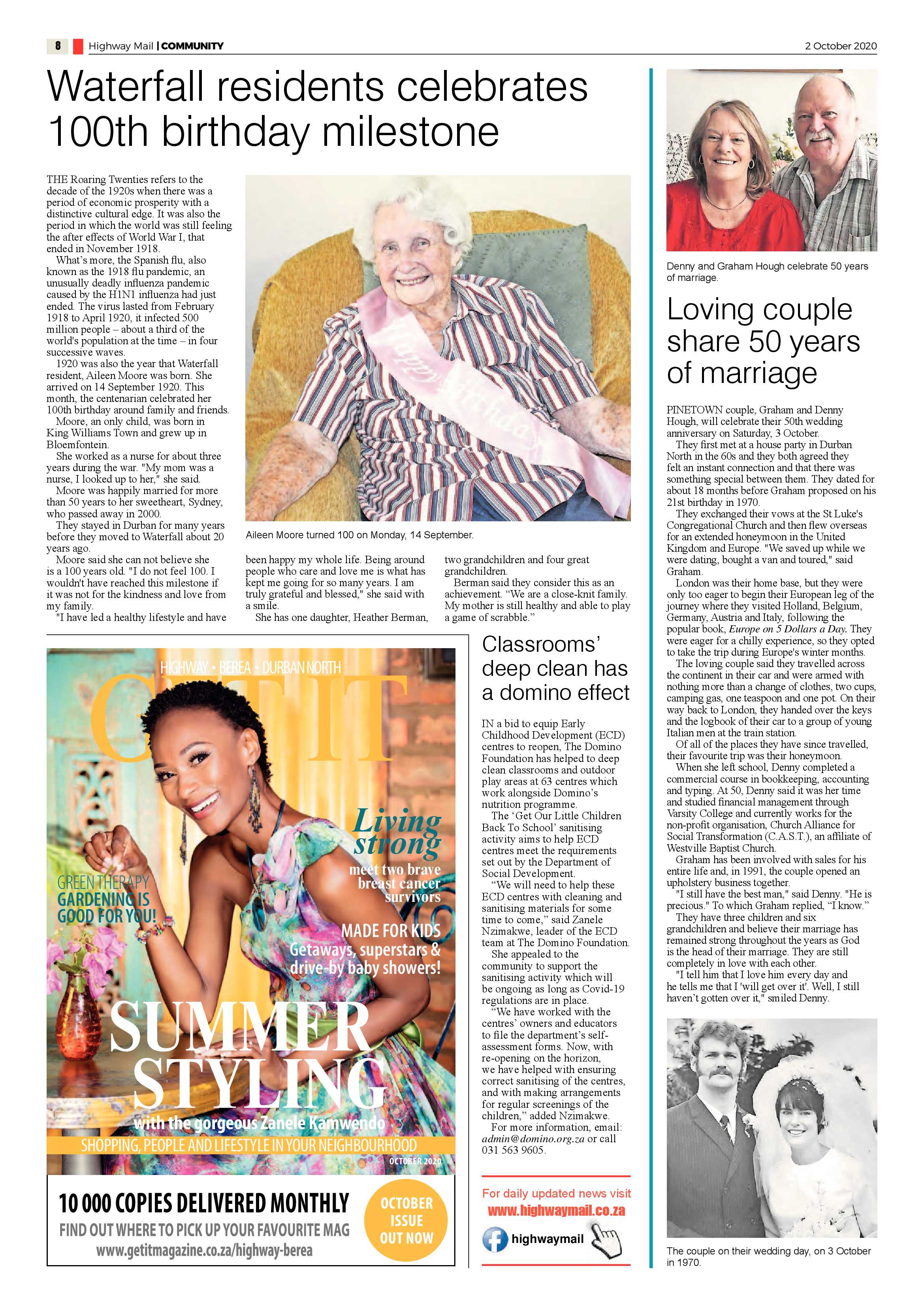 Highway Mail 2 October 2020 page 8