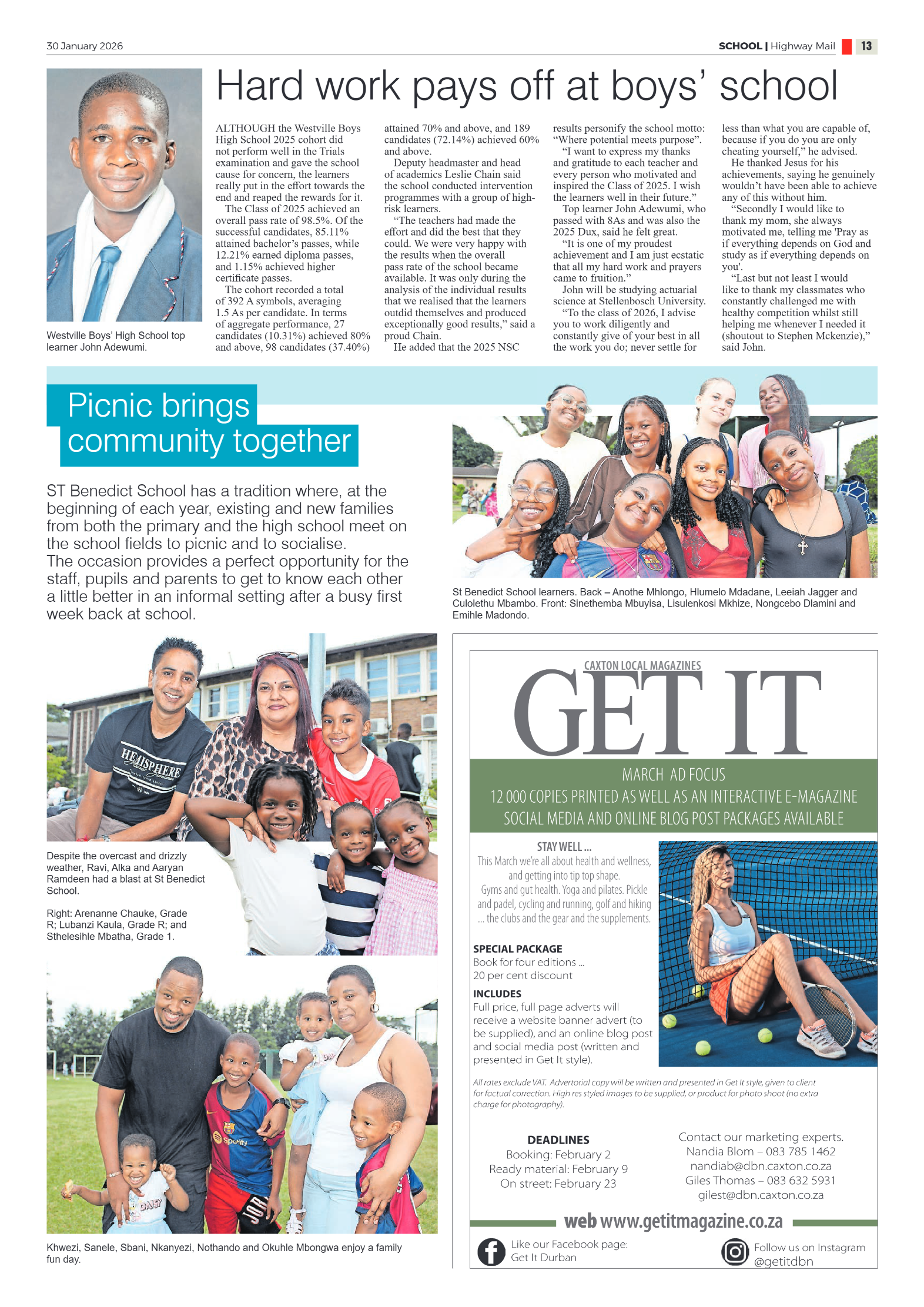 Highway Mail 30 January 2026 page 13