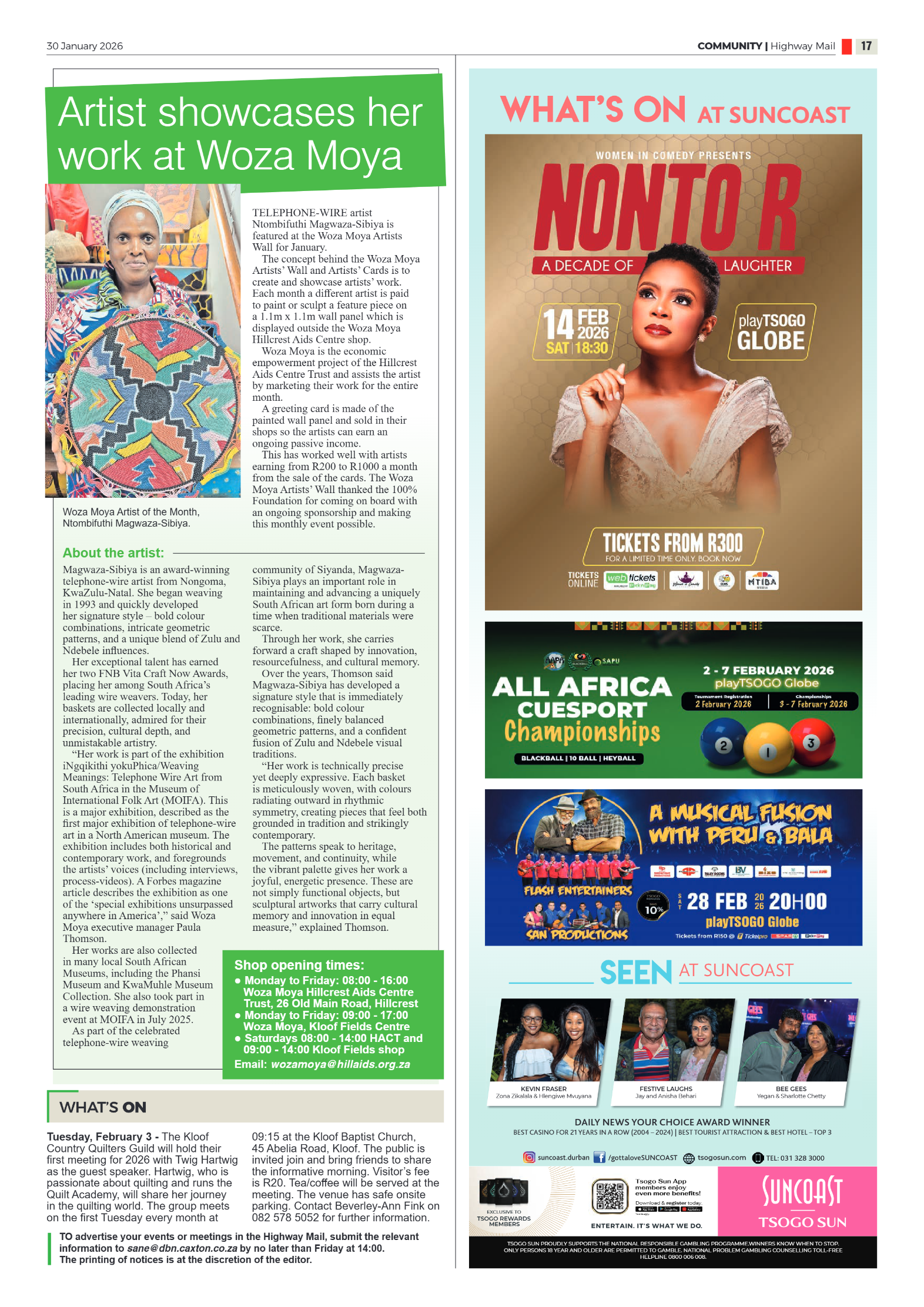 Highway Mail 30 January 2026 page 17