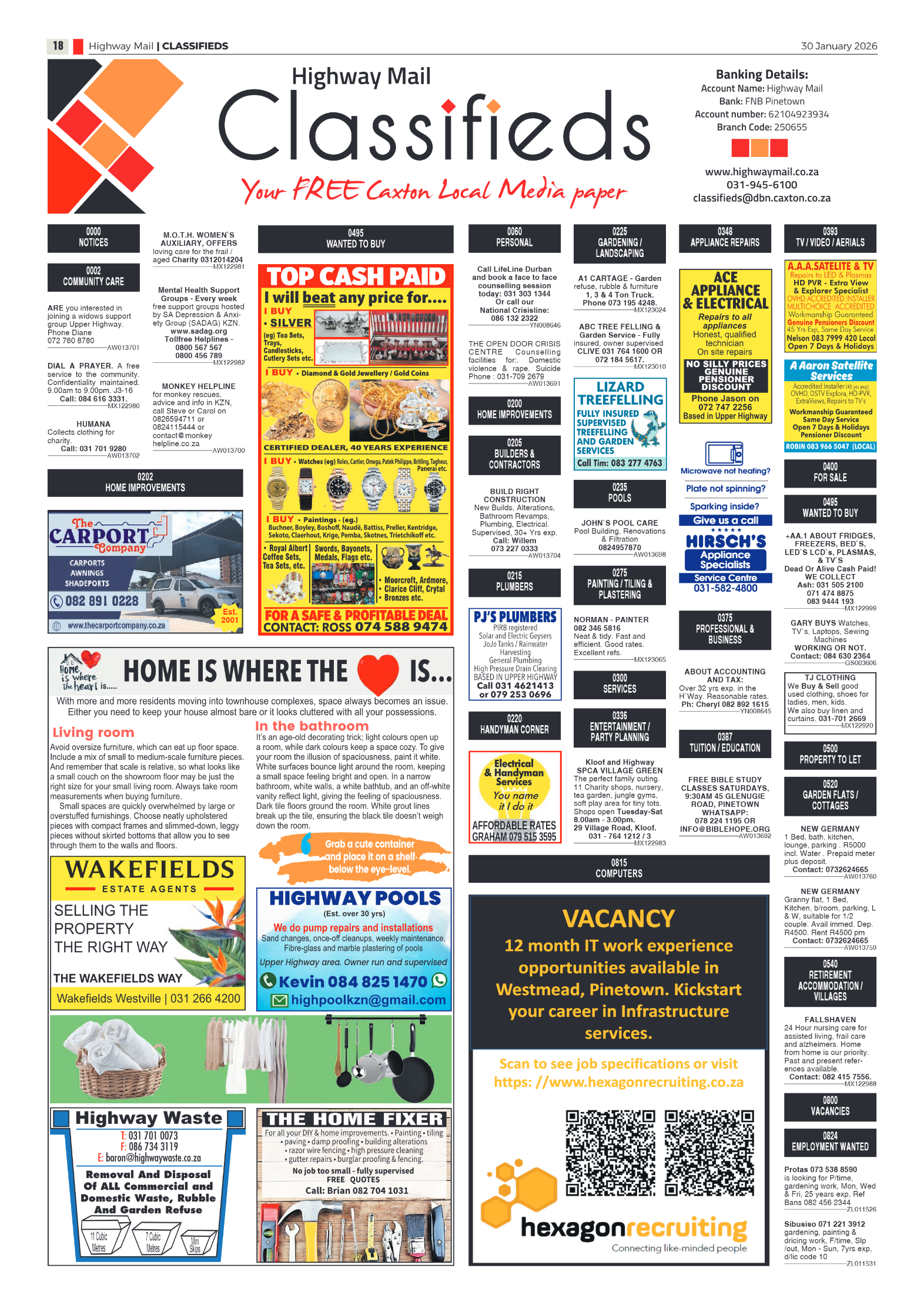 Highway Mail 30 January 2026 page 18