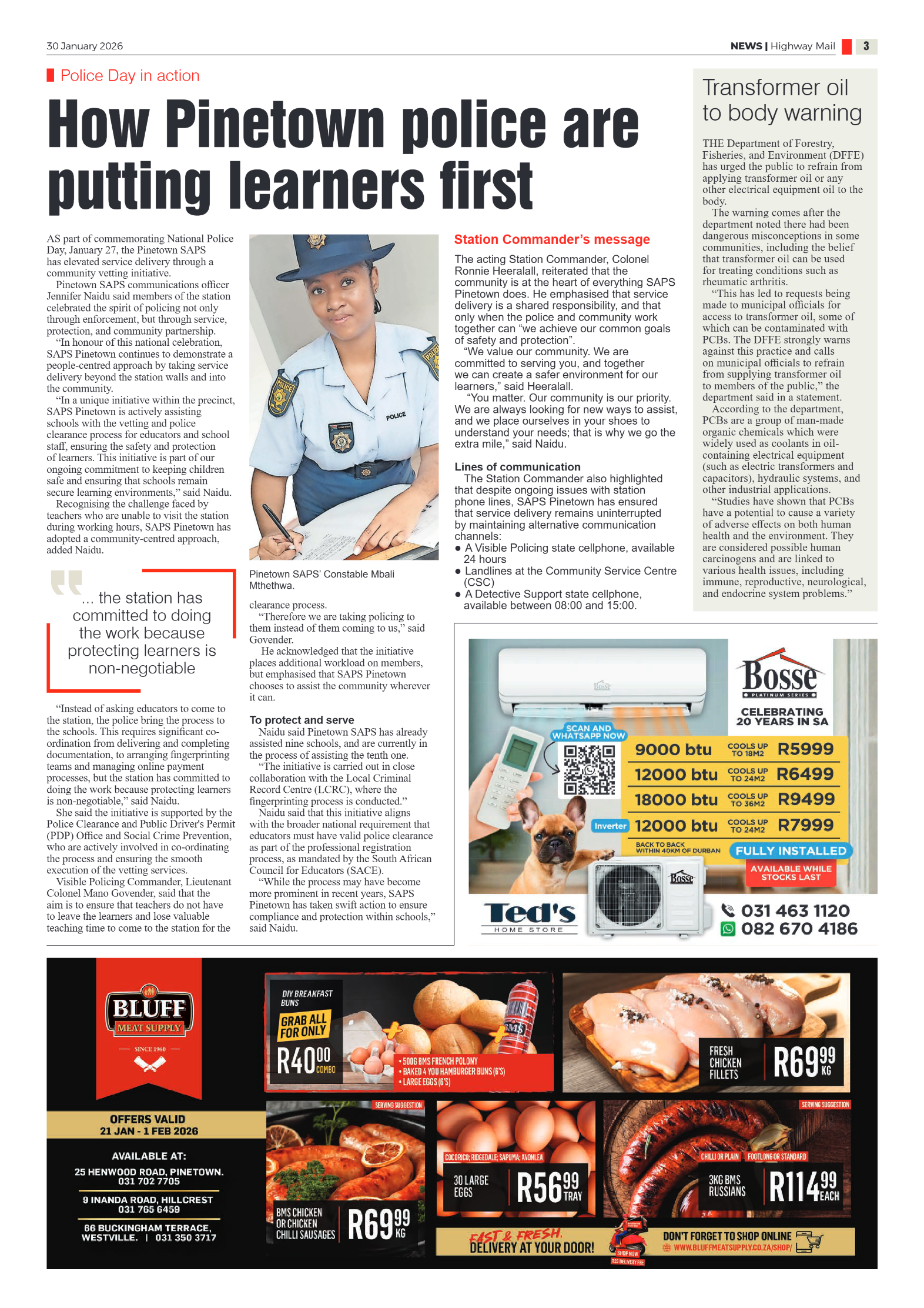 Highway Mail 30 January 2026 page 3