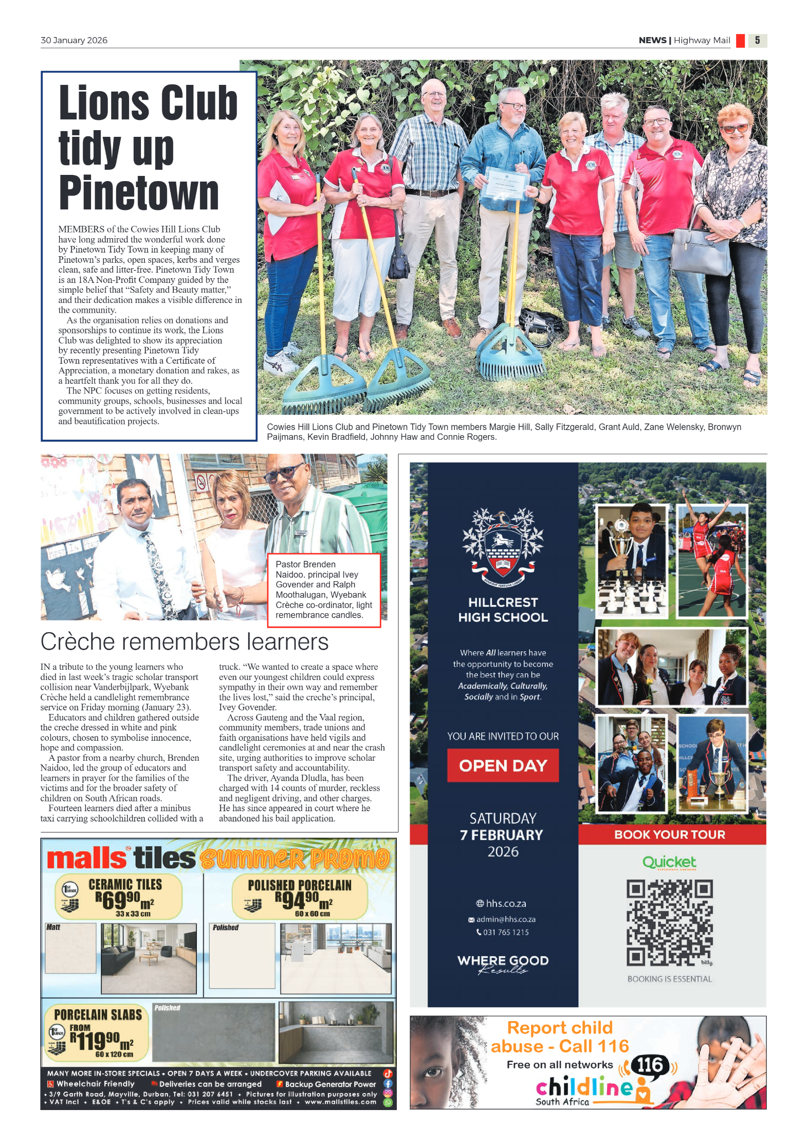 Highway Mail 30 January 2026 page 5