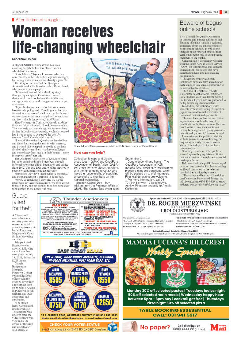 Highway Mail 30 June 2023 page 3