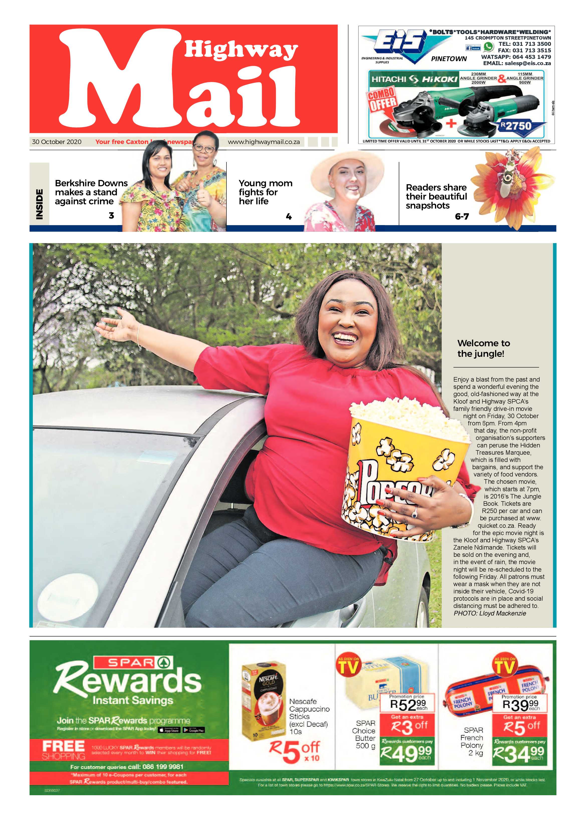 Highway Mail 30 October 2020 page 1