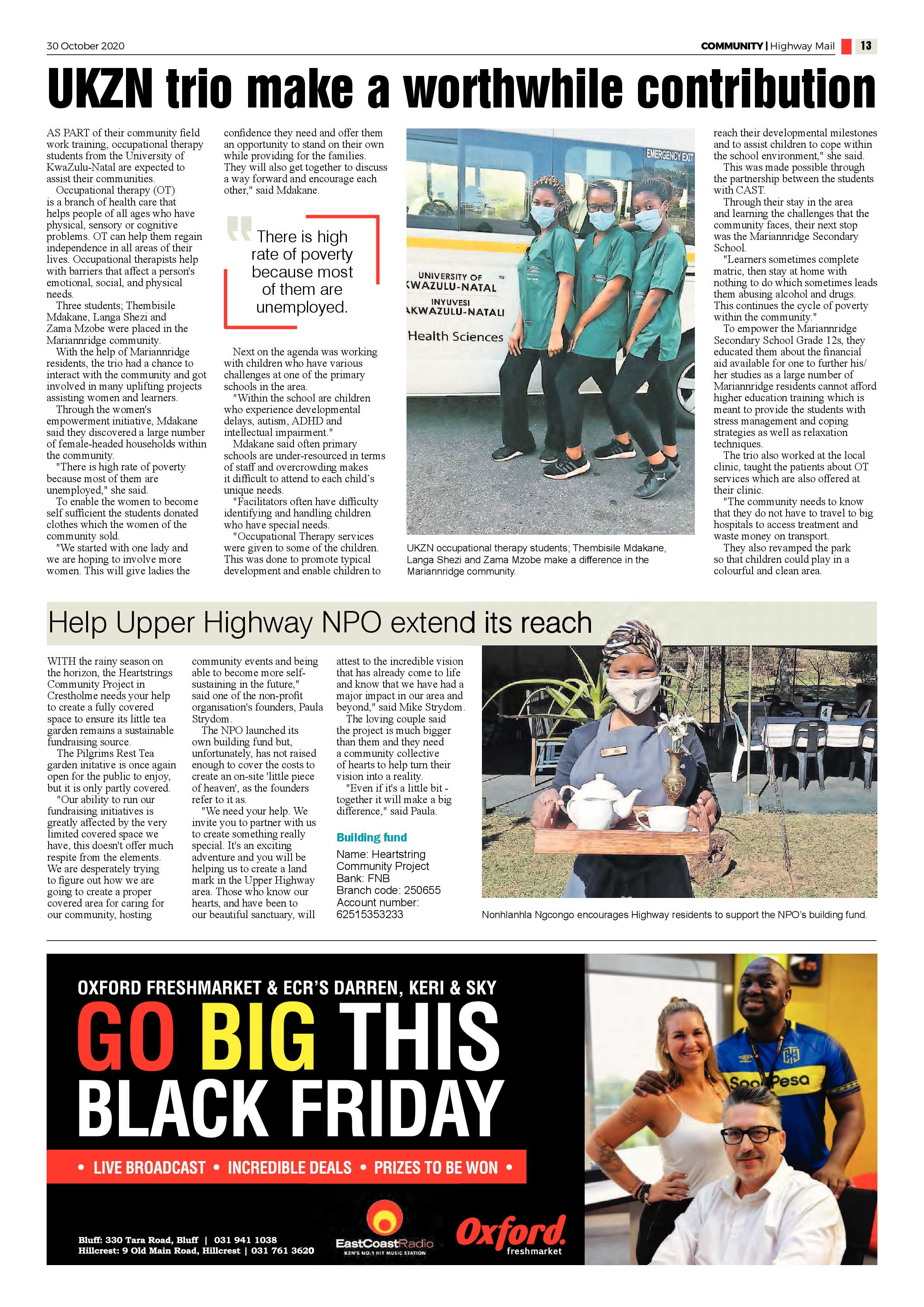 Highway Mail 30 October 2020 page 13
