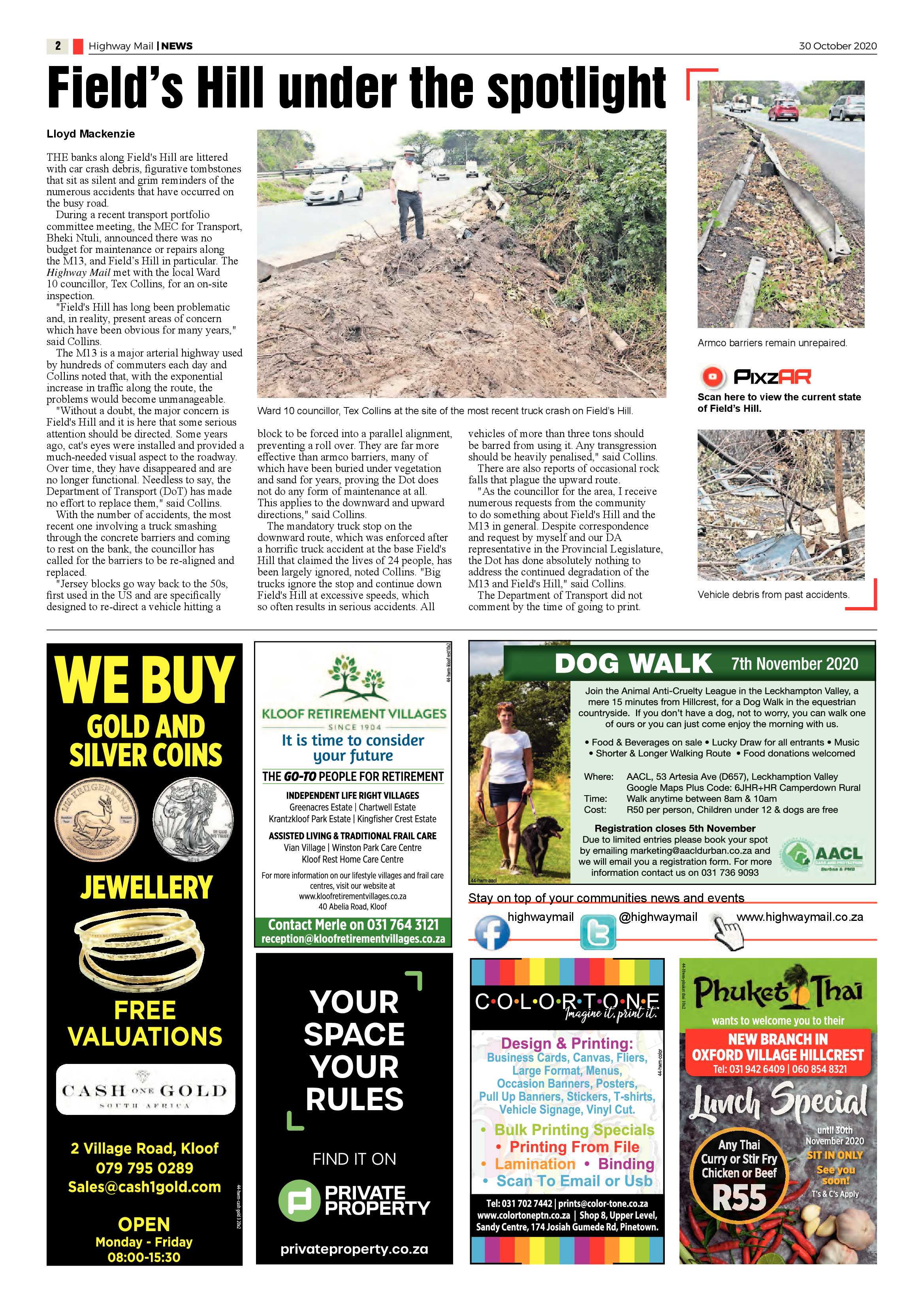 Highway Mail 30 October 2020 page 2
