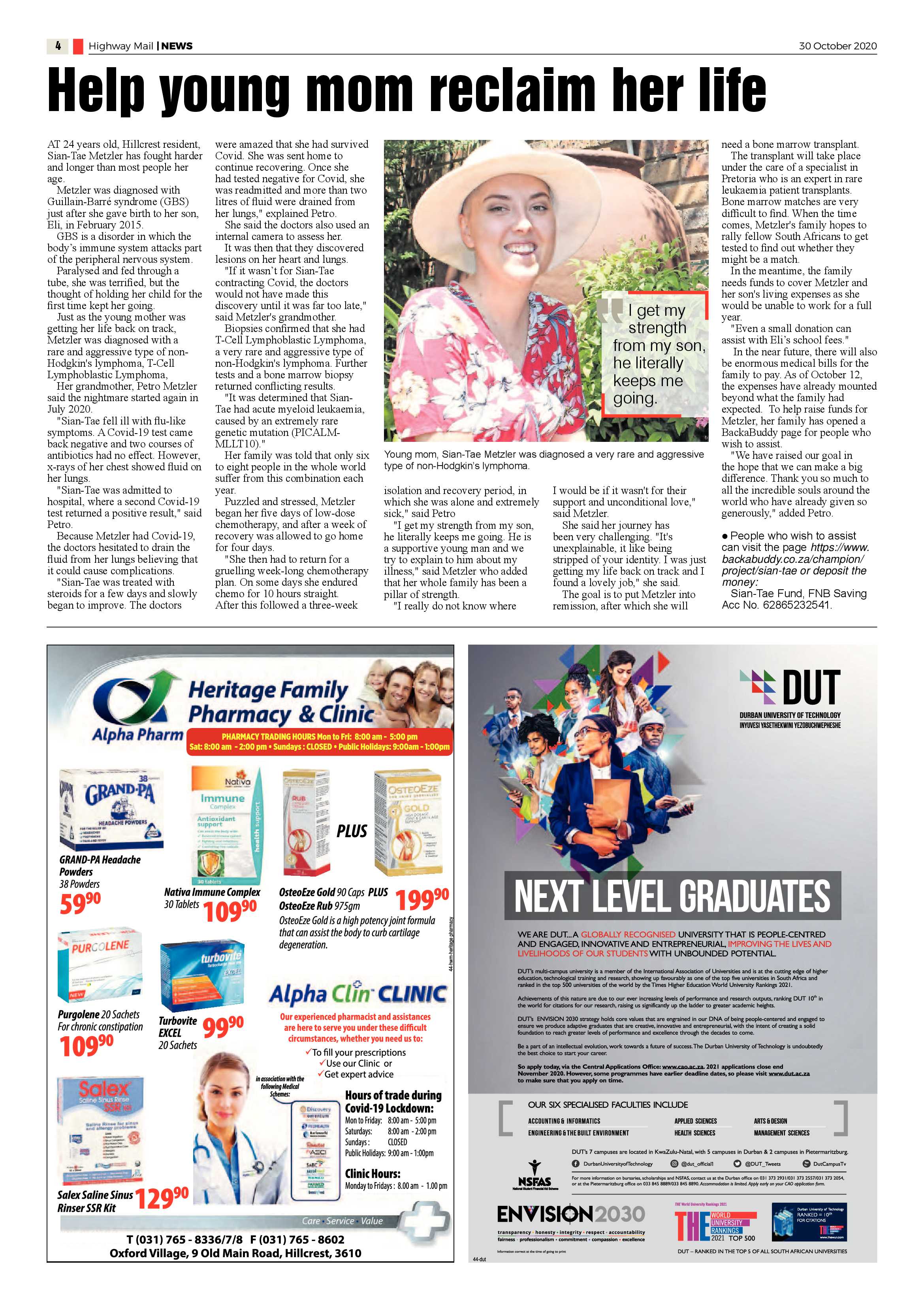 Highway Mail 30 October 2020 page 4
