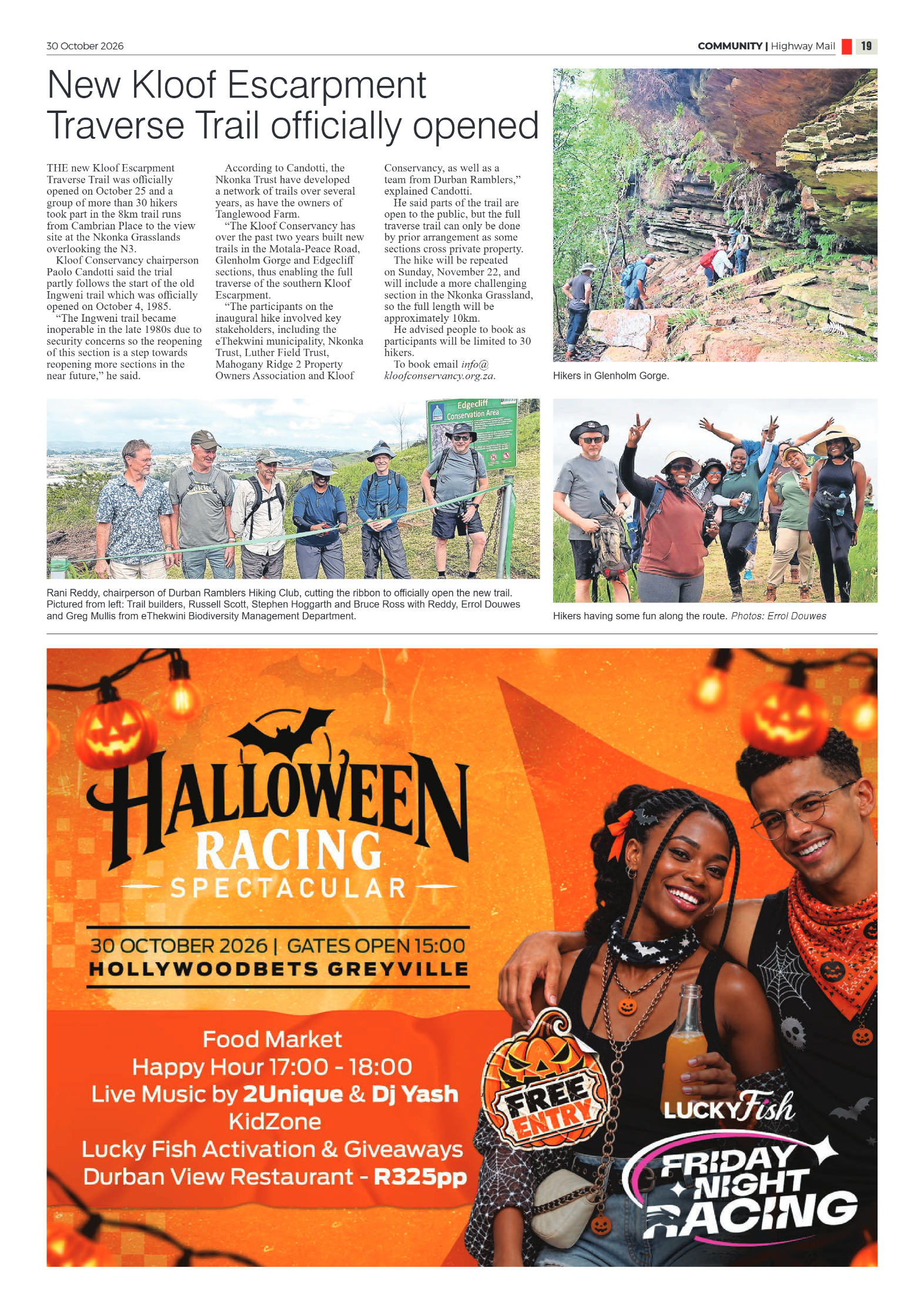 Highway Mail 30 October 2026 page 19
