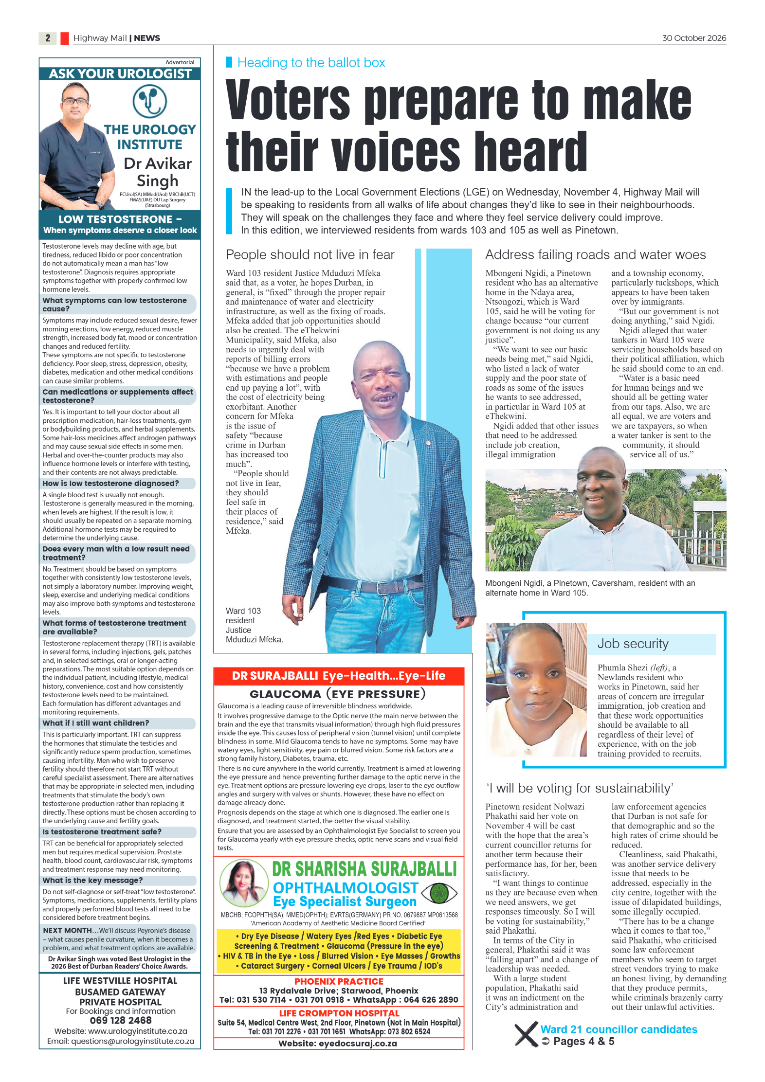 Highway Mail 30 October 2026 page 2