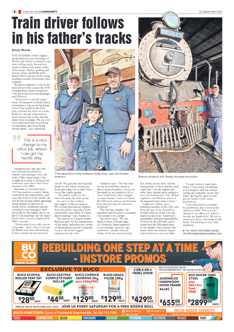 Highway Mail 30 September 2022 page 8