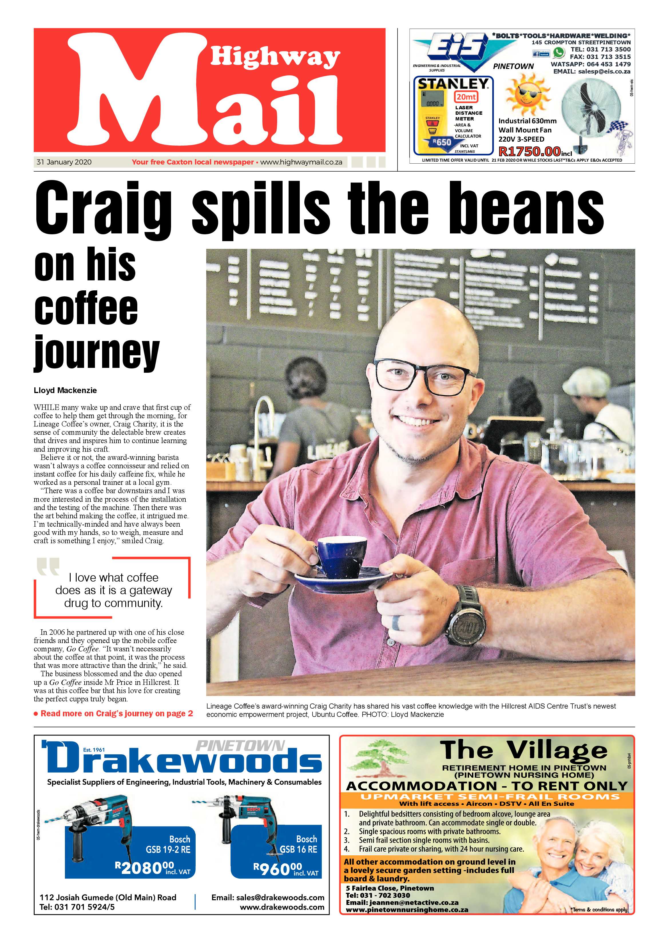 Highway Mail 31 January 2020 page 1