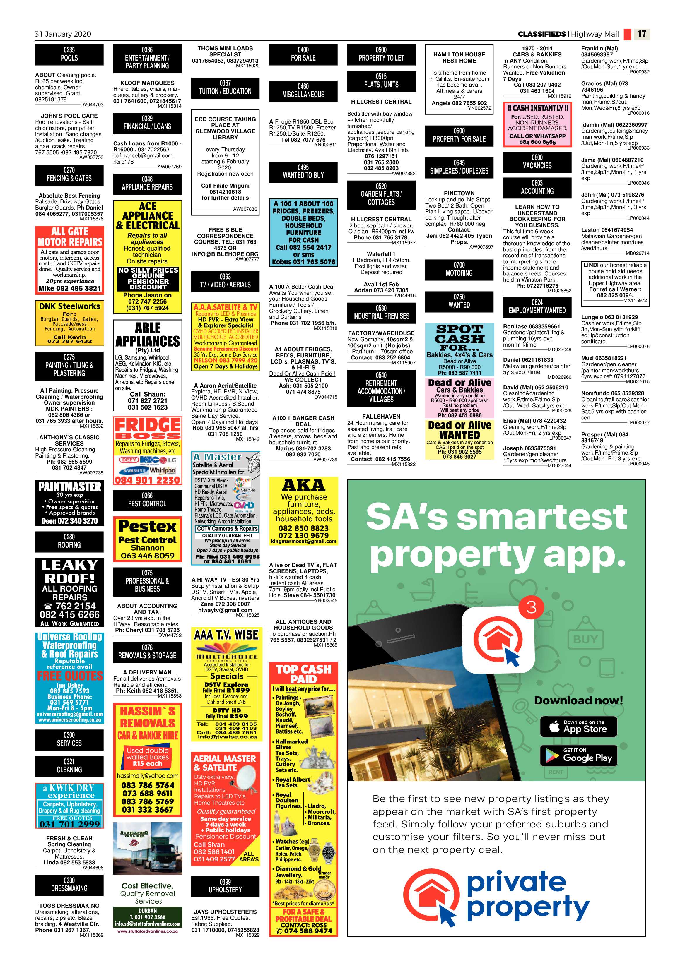 Highway Mail 31 January 2020 page 17