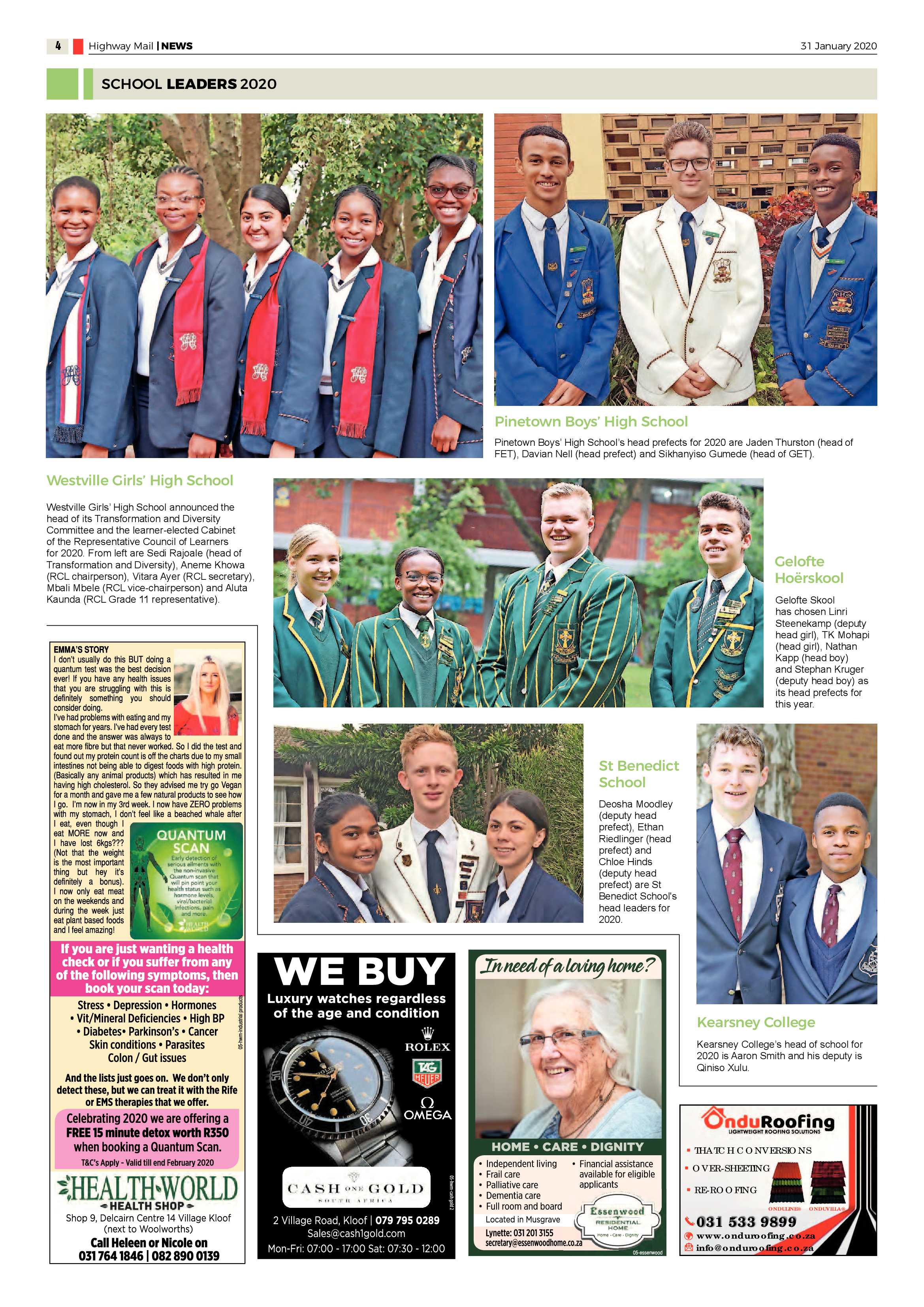 Highway Mail 31 January 2020 page 4
