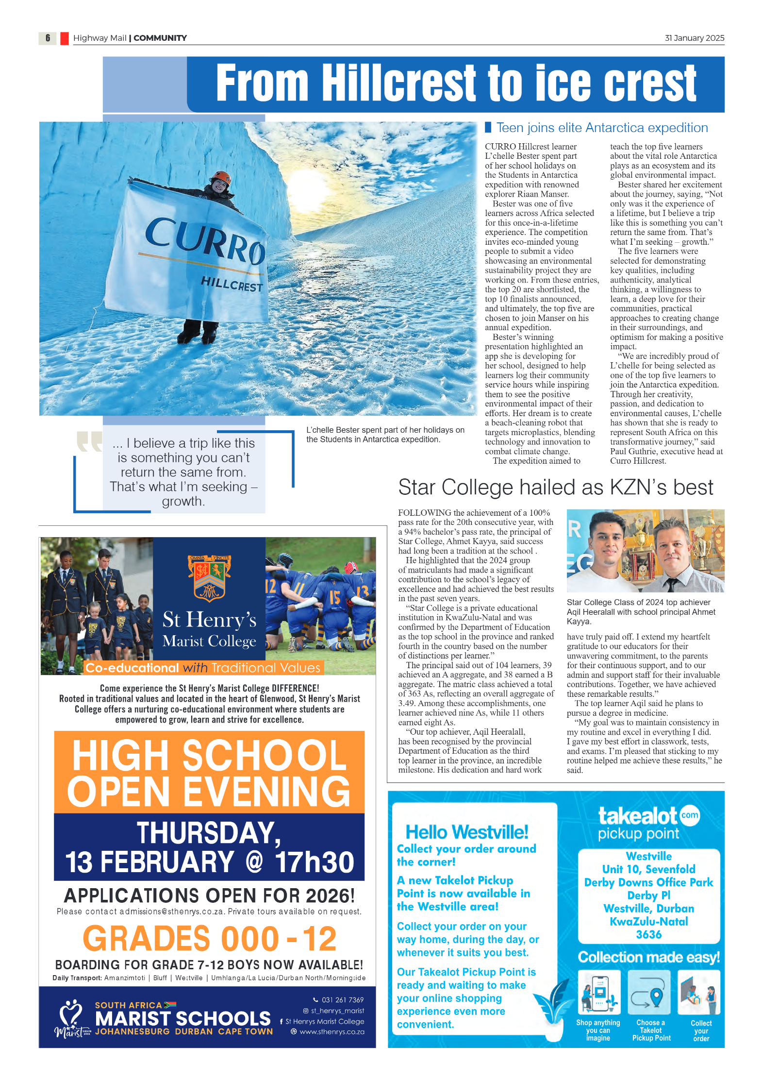 Highway Mail 31 January 2025 page 6