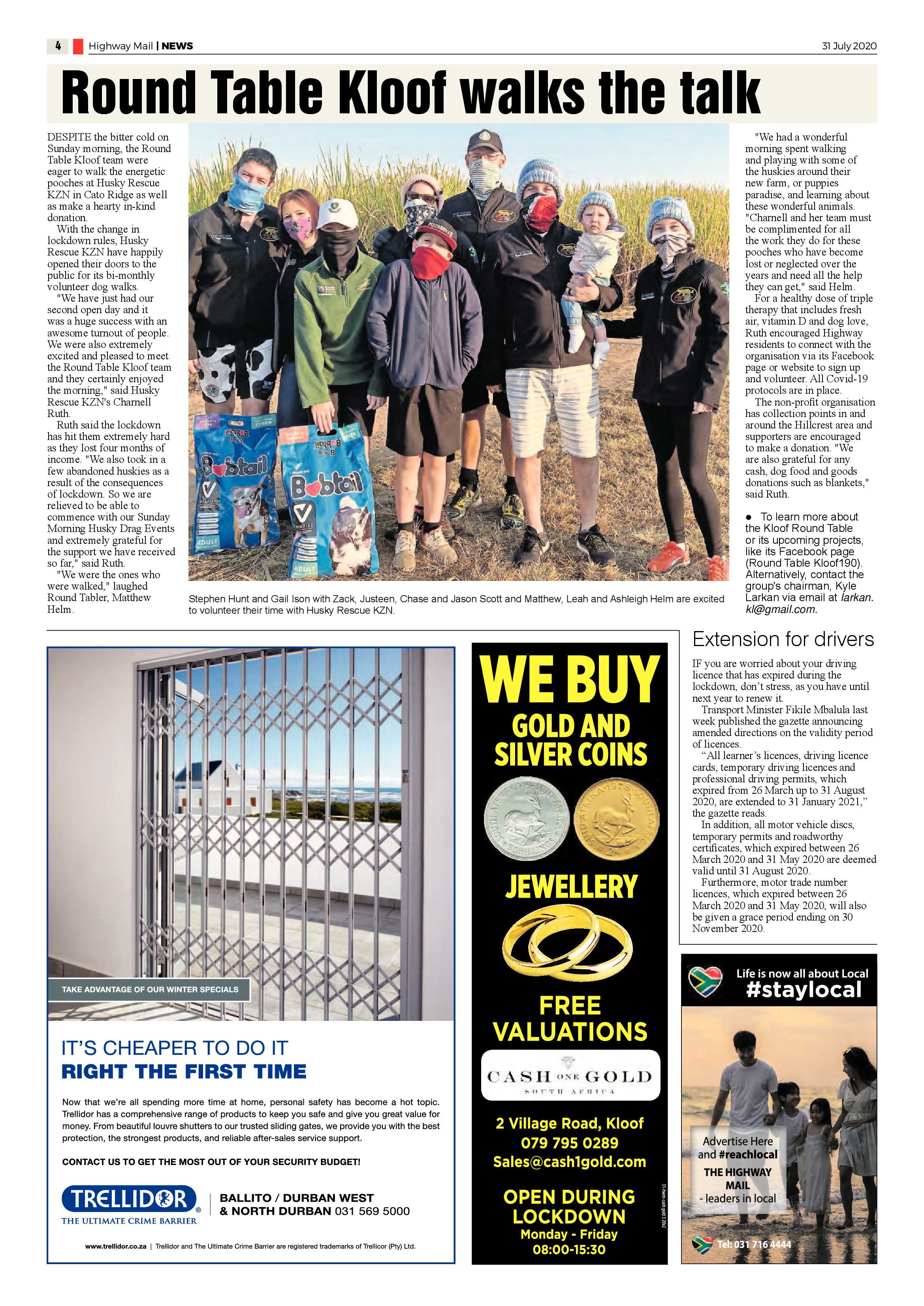 Highway Mail 31 July 2020 page 4