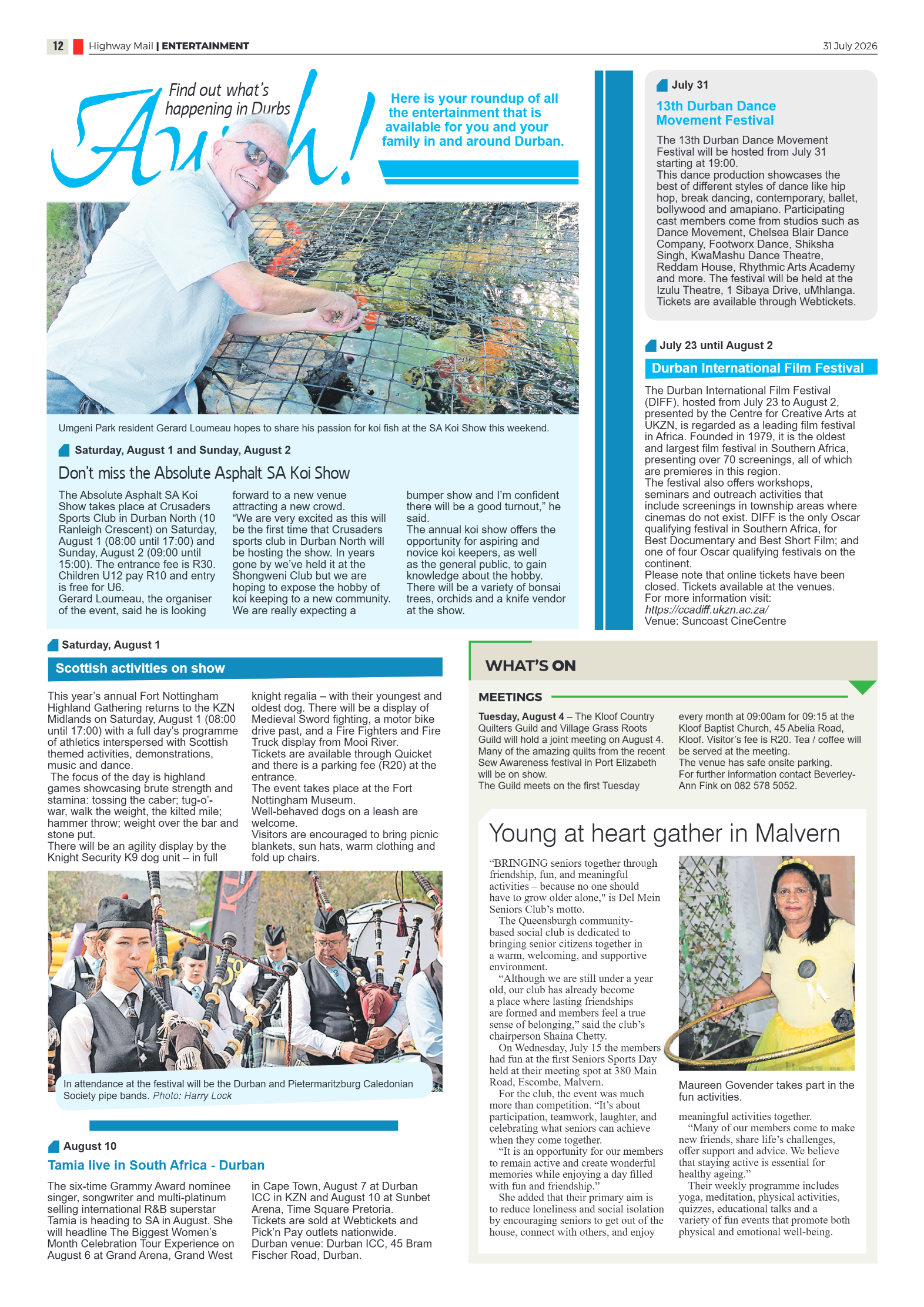 Highway Mail 31 July 2026 page 12