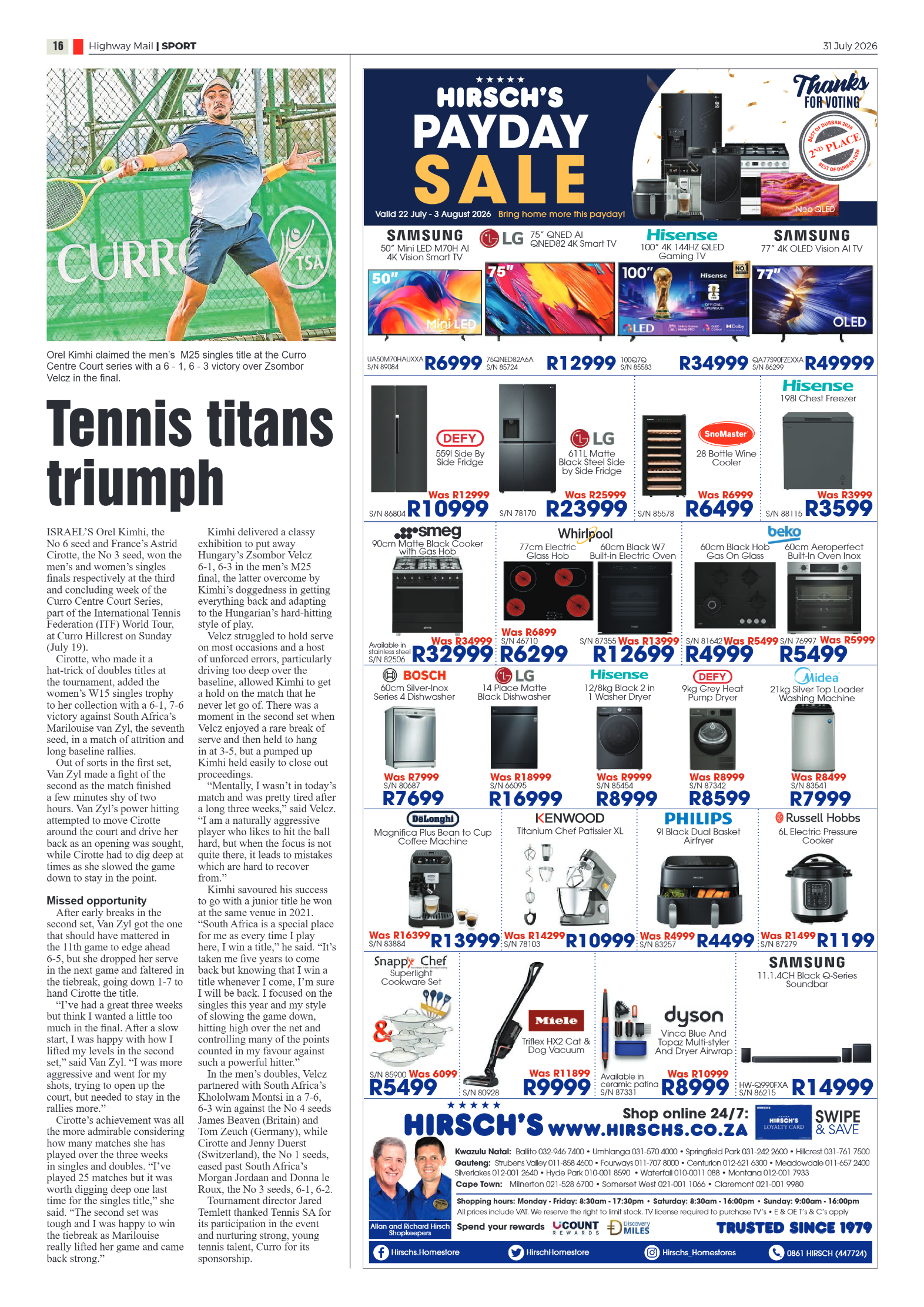 Highway Mail 31 July 2026 page 16