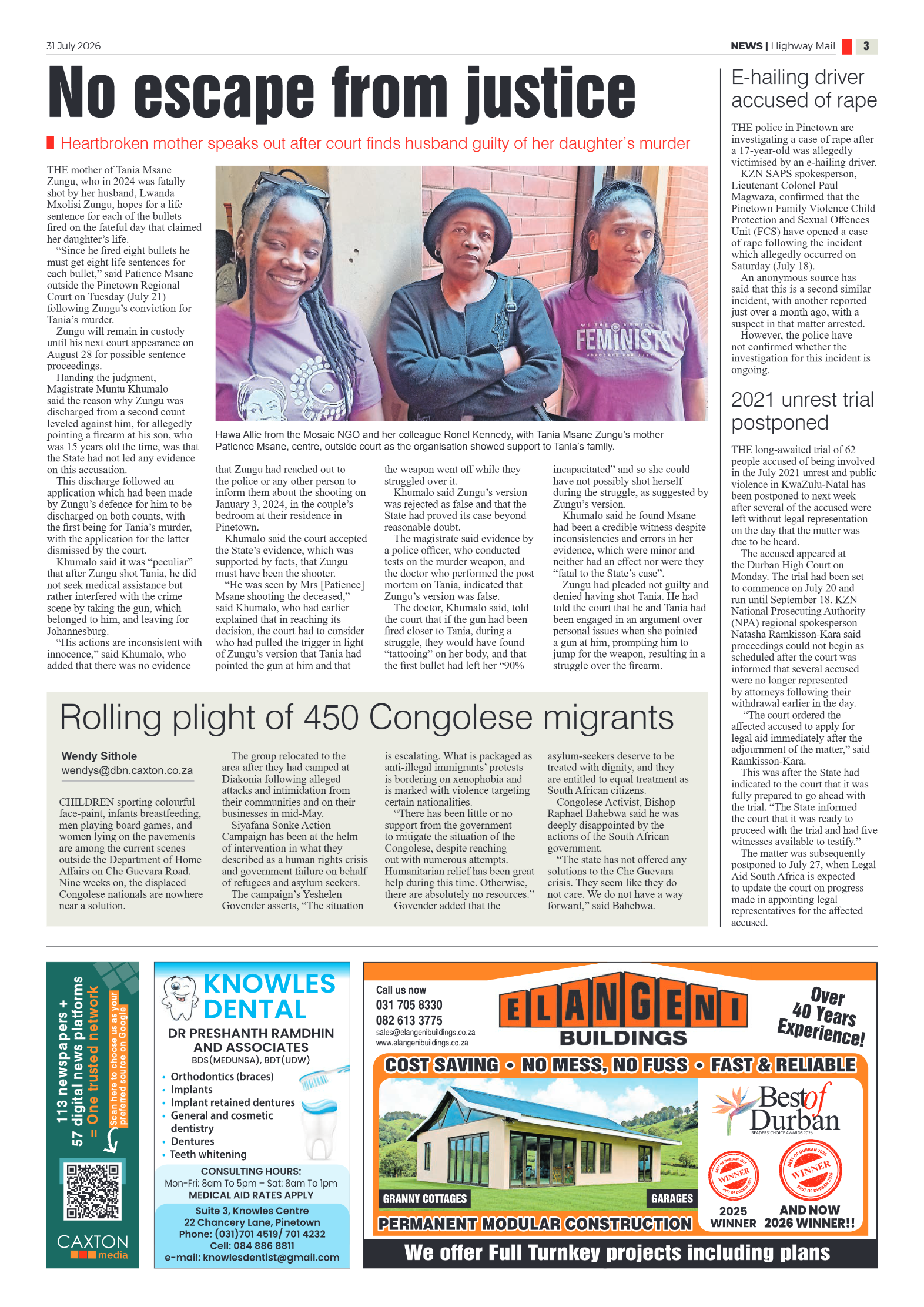 Highway Mail 31 July 2026 page 3